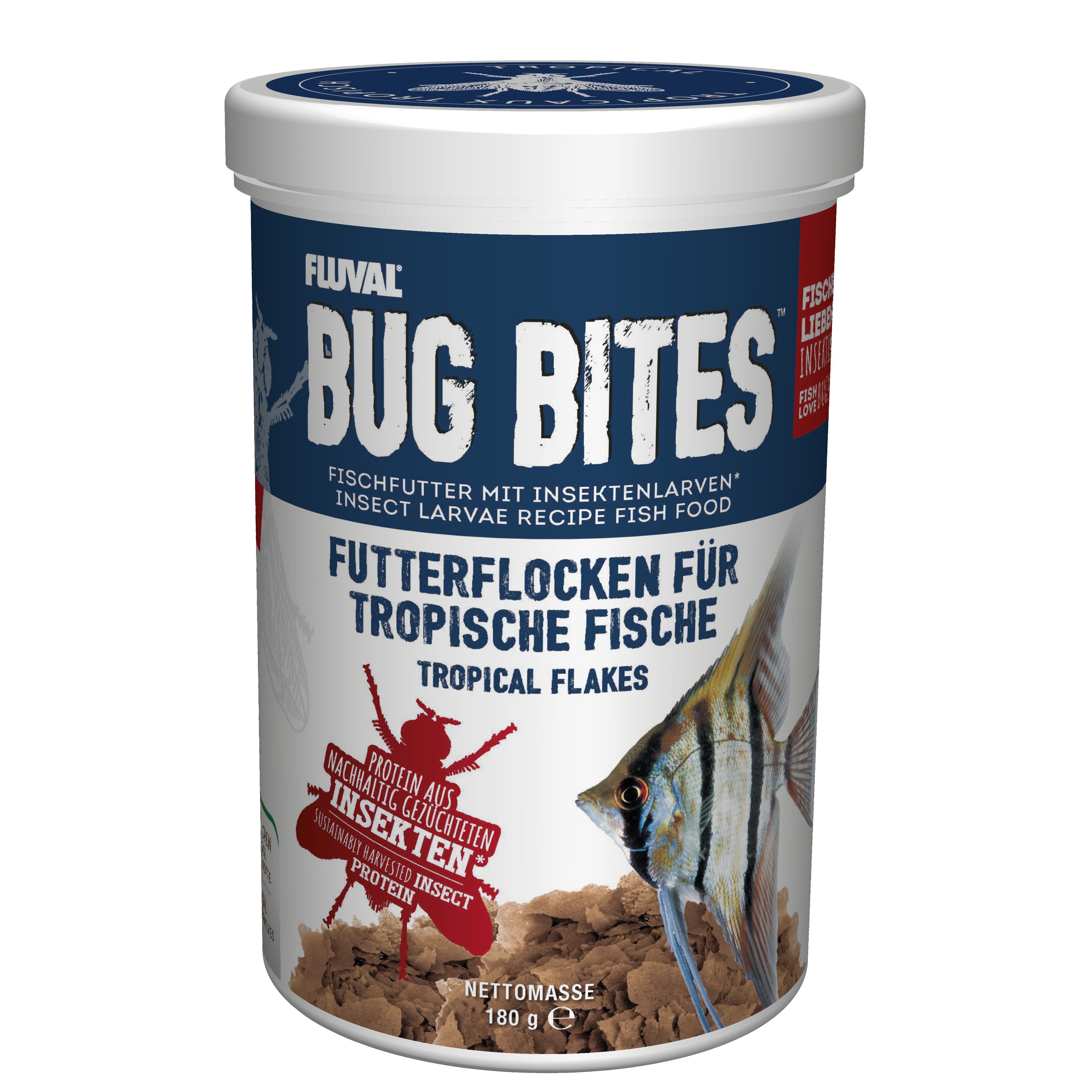 Fluval Bug Bites Tropical Flakes 1000 ml Fluval Bug Bites Tropical Flakes 1000 ml