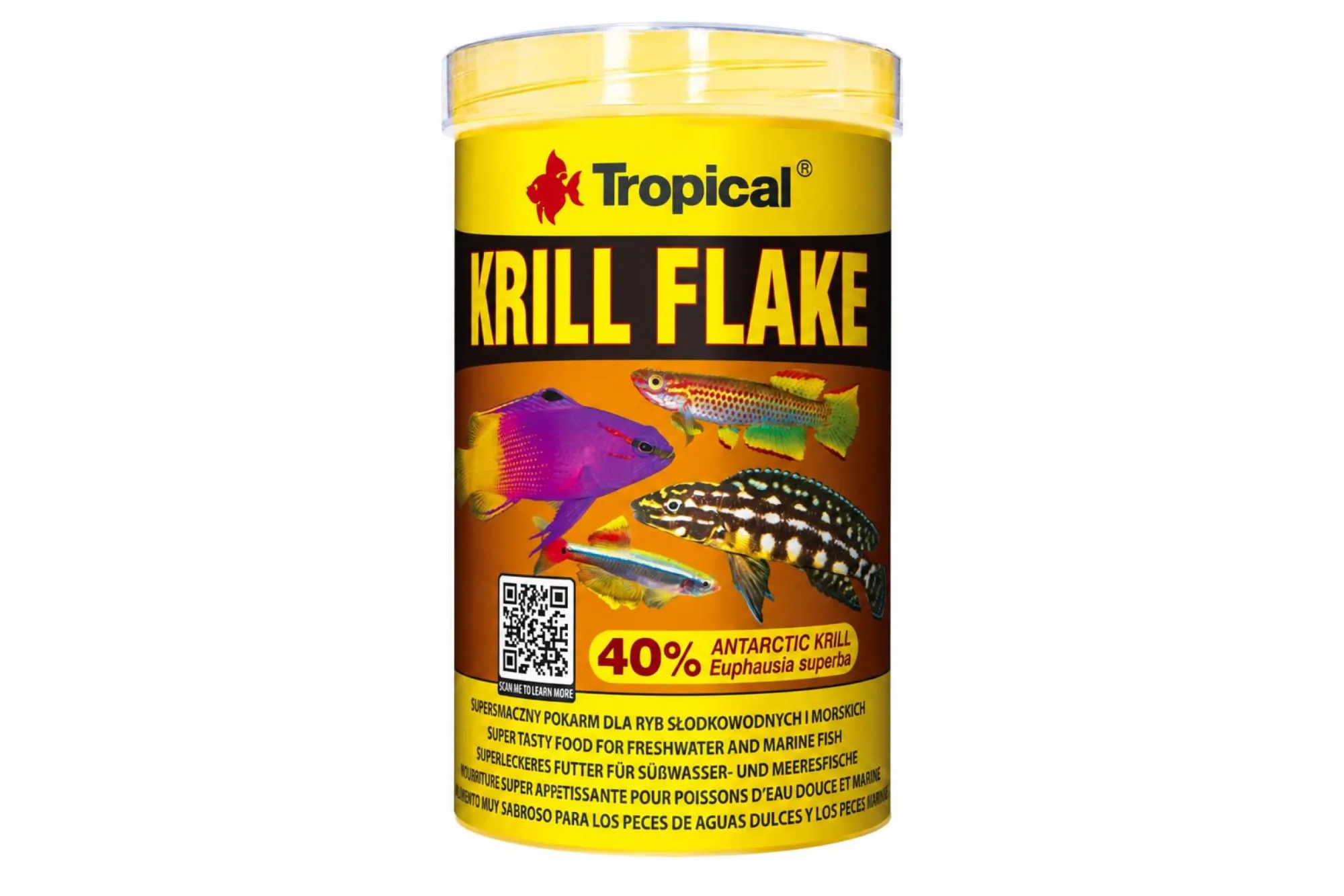 Tropical KRILL FLAKE 100 ml – KI-generierte Abbildung aus Produktreferenz