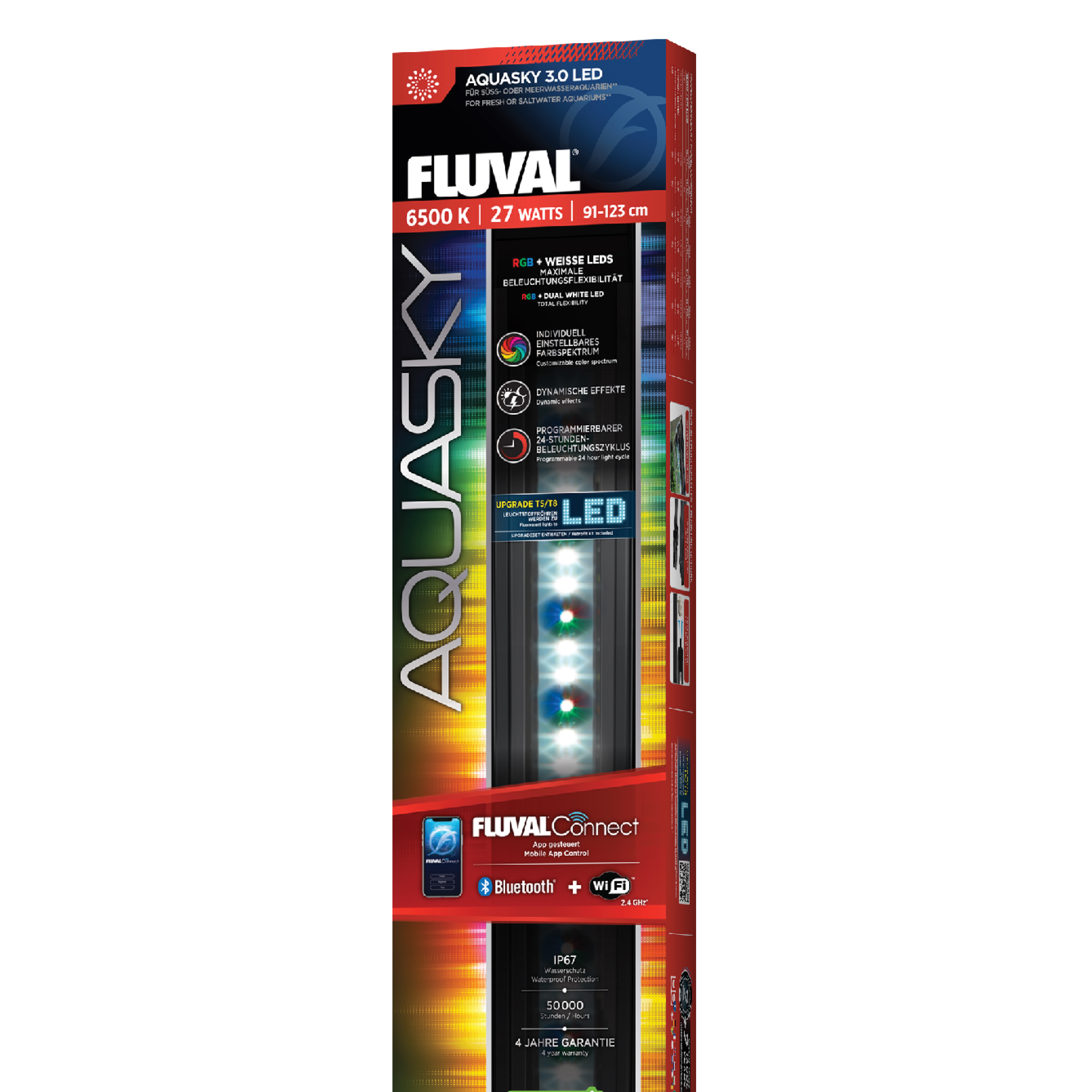 Fluval AquaSky LED 3.0 27W, 91,4-122,8cm