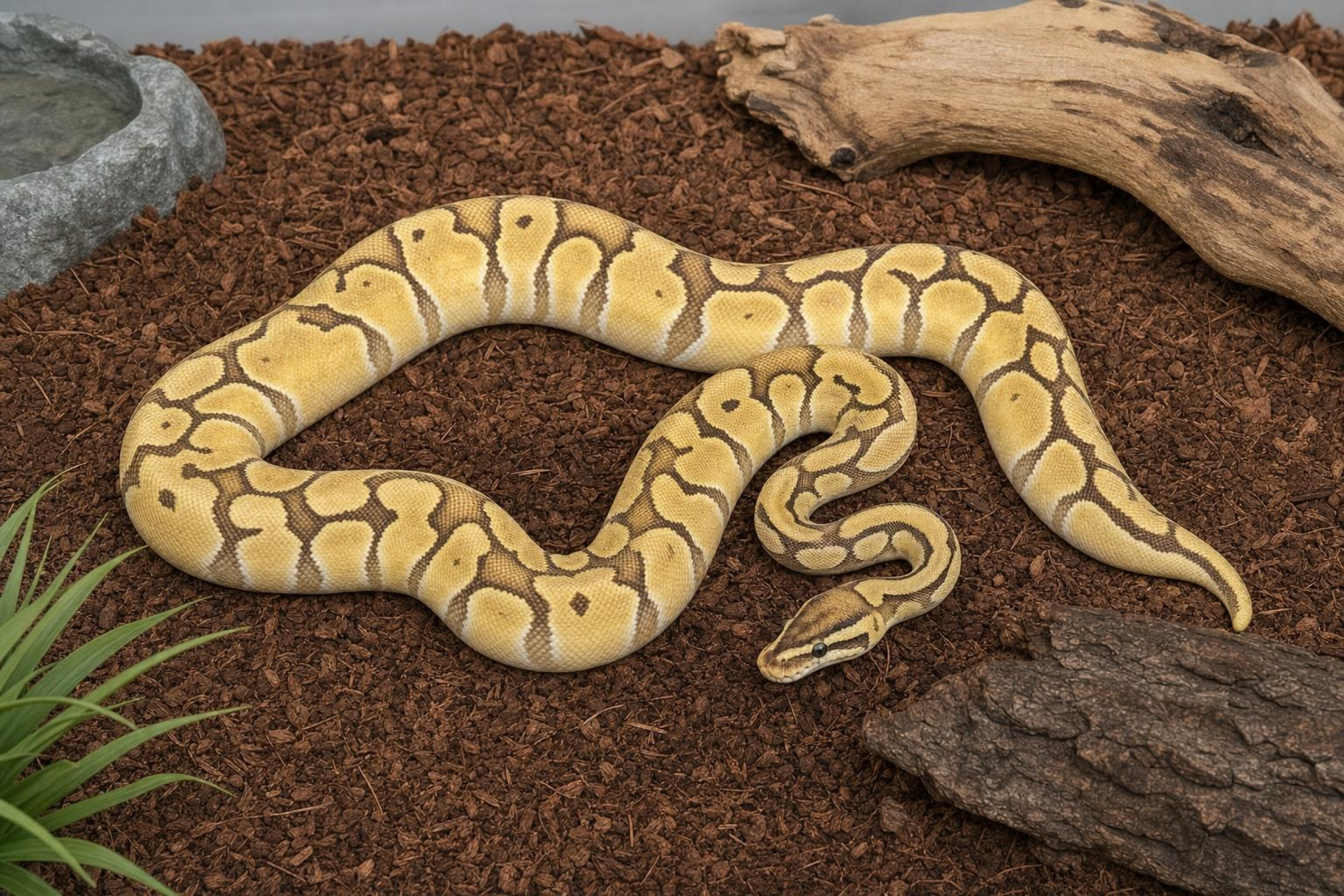 Enchi-Hypo-Königspython, Python regius