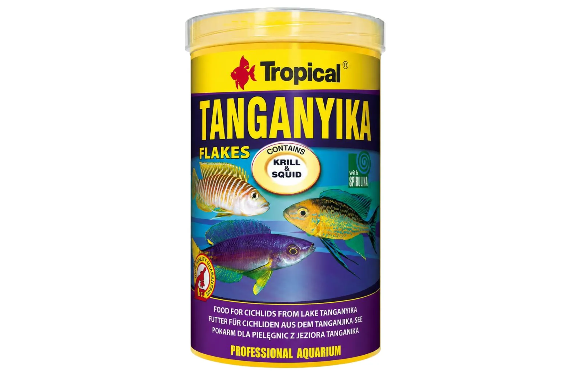Tropical Tanganyika Flakes 250 ml – KI-generierte Abbildung aus Produktreferenz