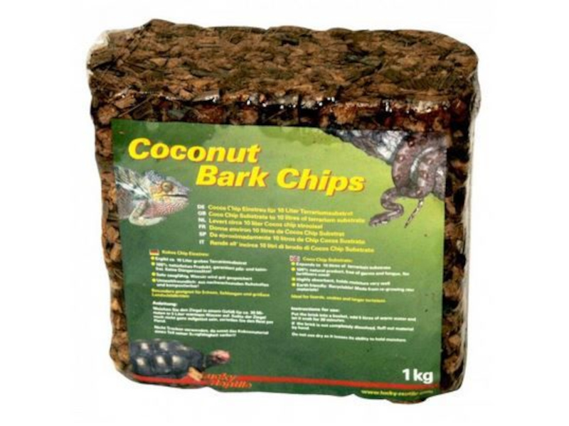 Lucky Reptile Coconut Bark Chips, 1 kg