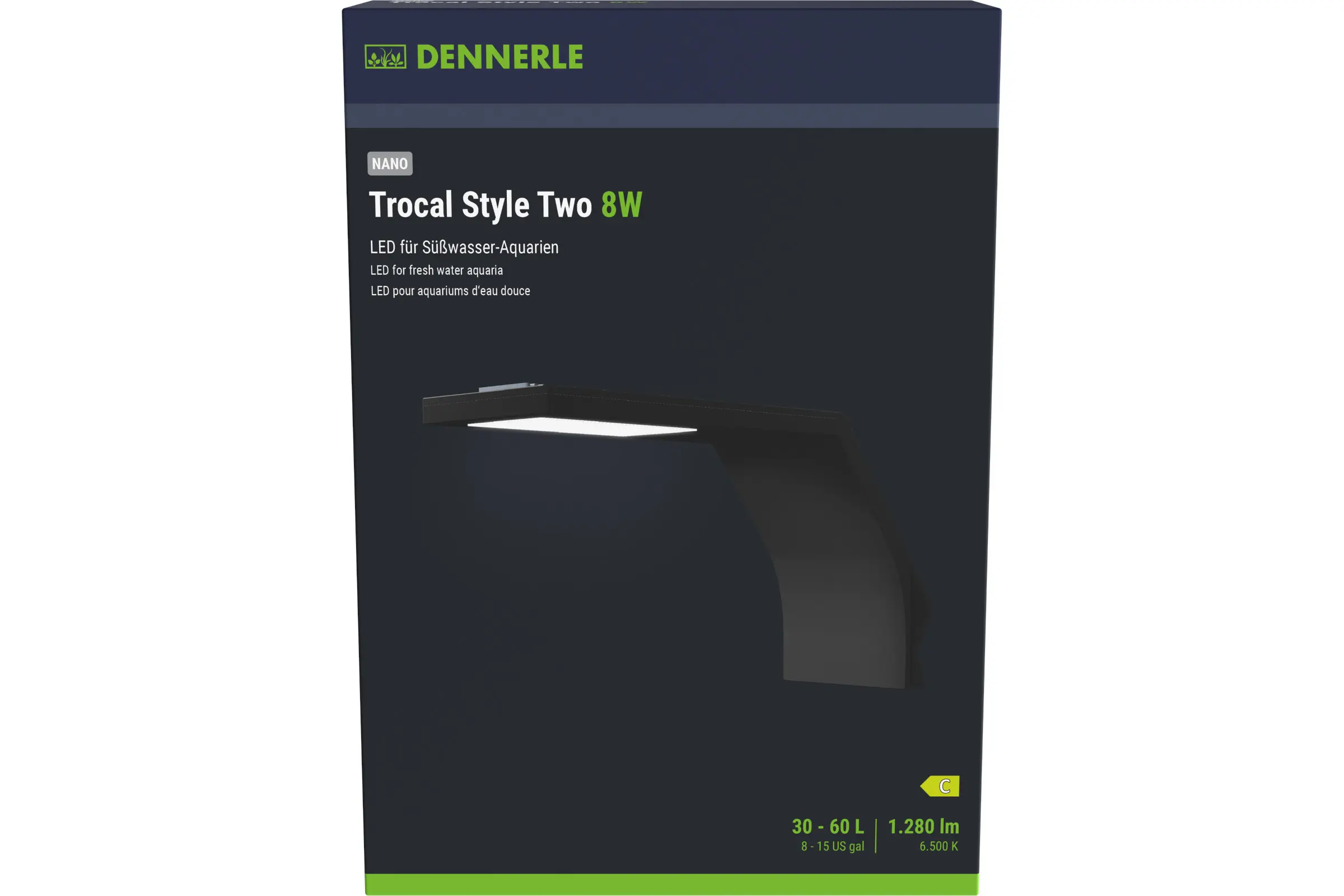 Dennerle Trocal Style Two (8 W), LED-Aquarienleuchte (Auslaufartikel)