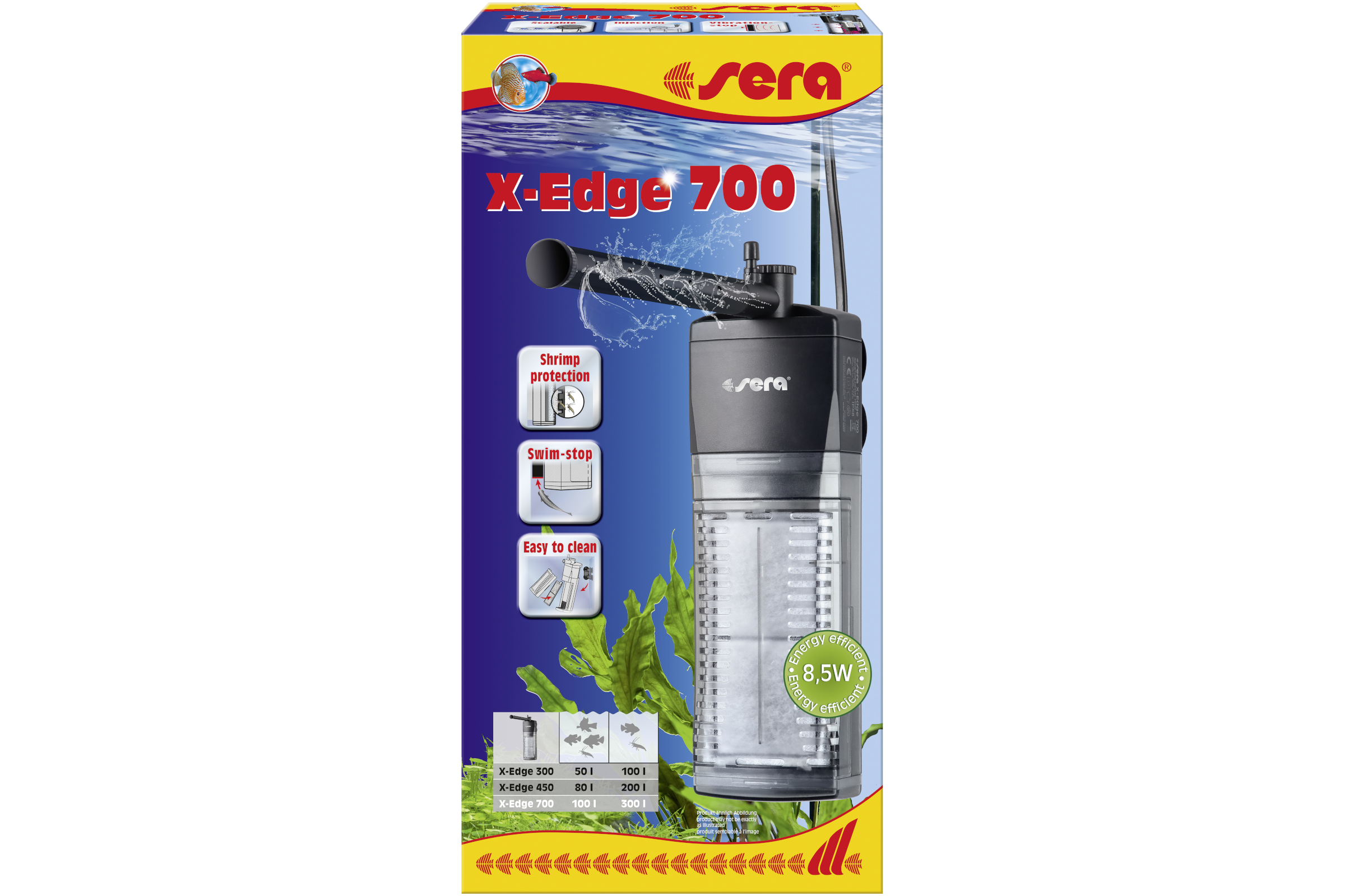 Sera X‑Edge 700 Eckfilter bis 300 l