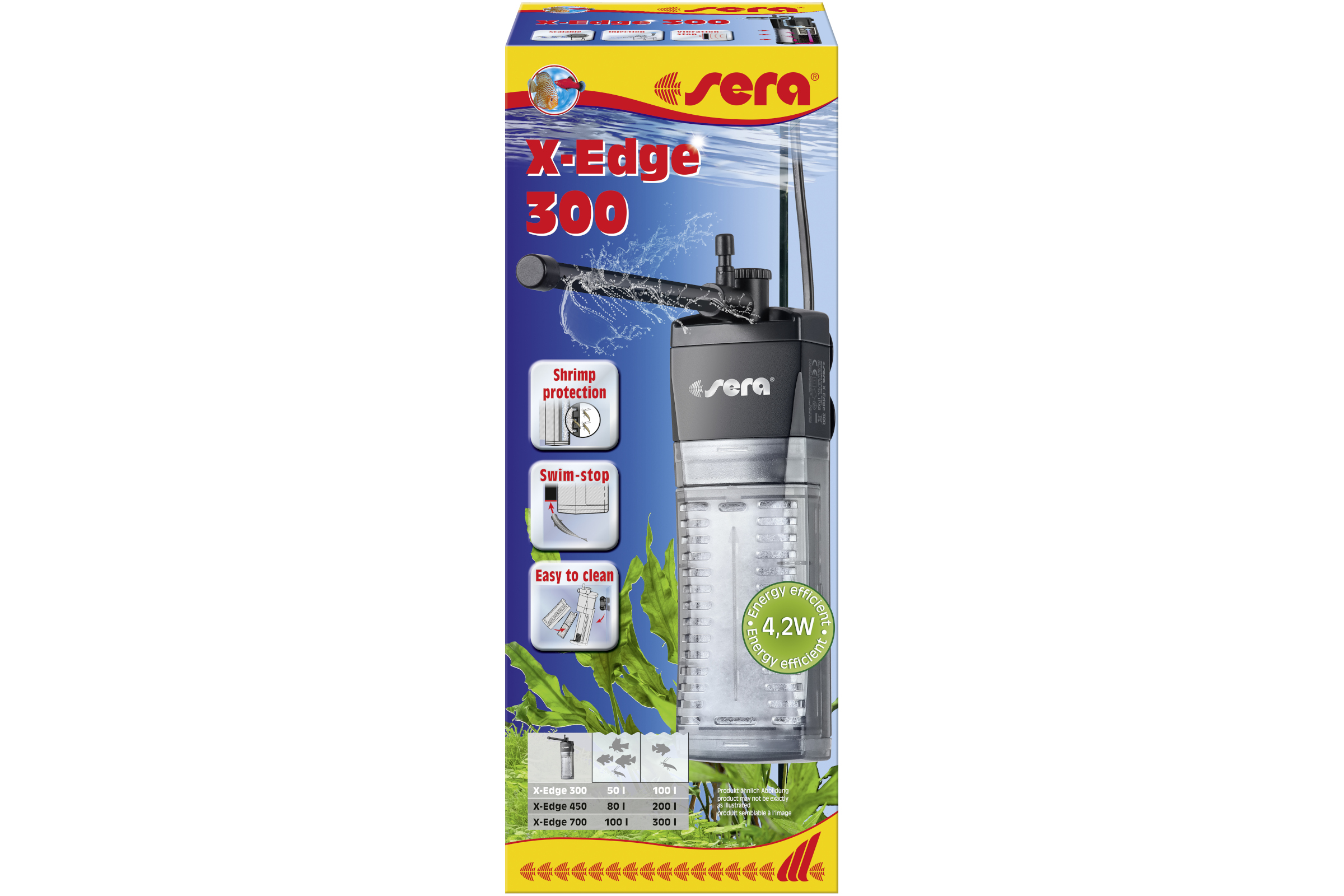 Sera X‑Edge 300 Eckfilter bis 100 l
