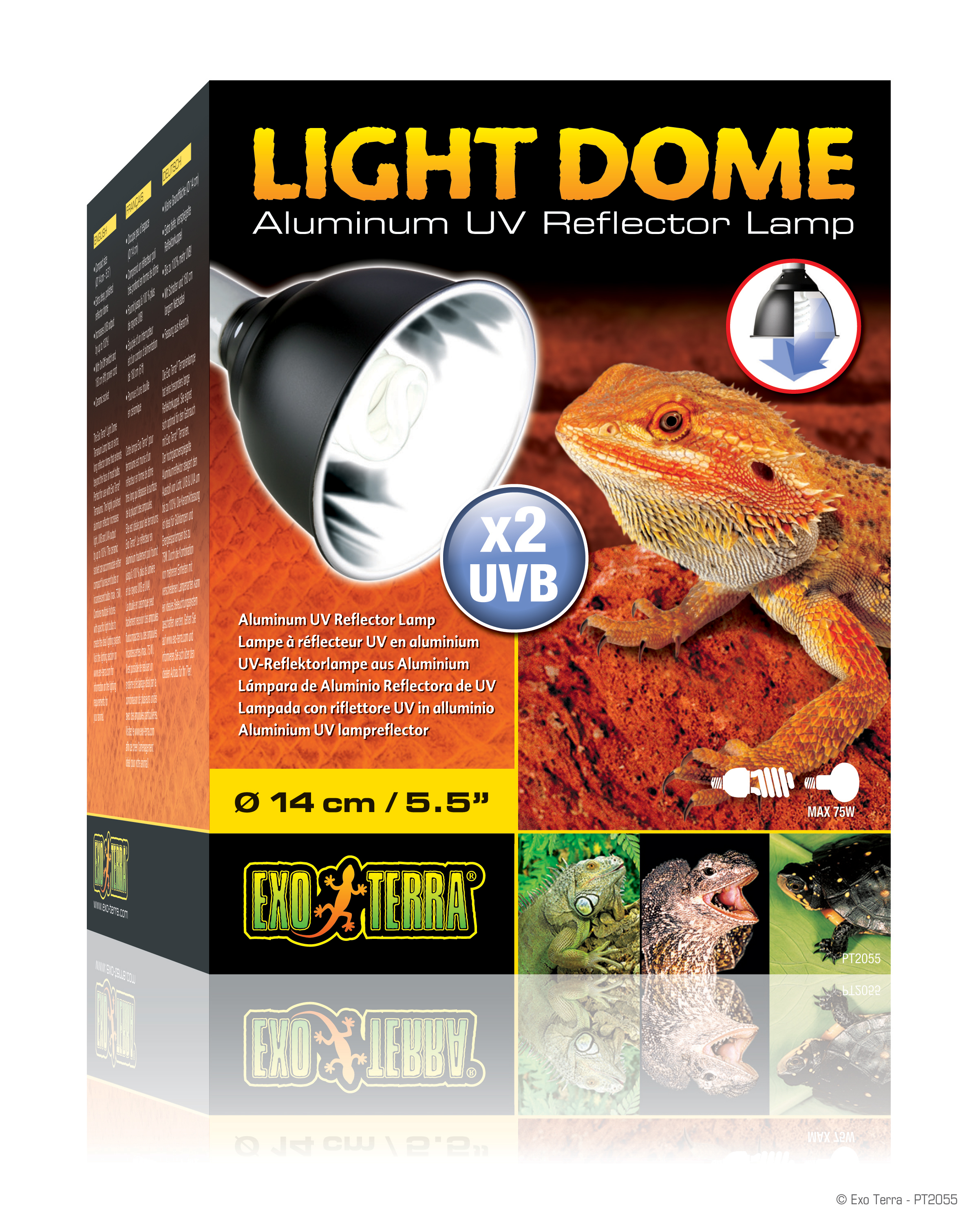 Exo Terra Light Dome UV-Reflektorlampe klein