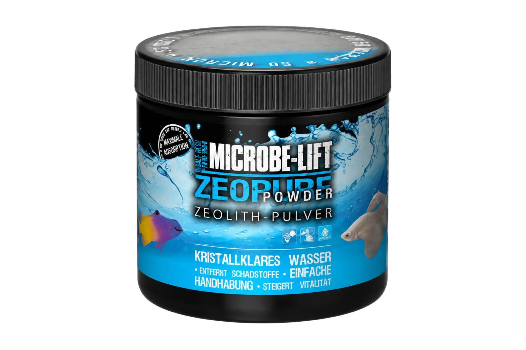Microbe-Lift Zeopure Powder Zeolith-Pulver 50 µm 250 ml – KI-generierte Abbildung aus Produktreferenz