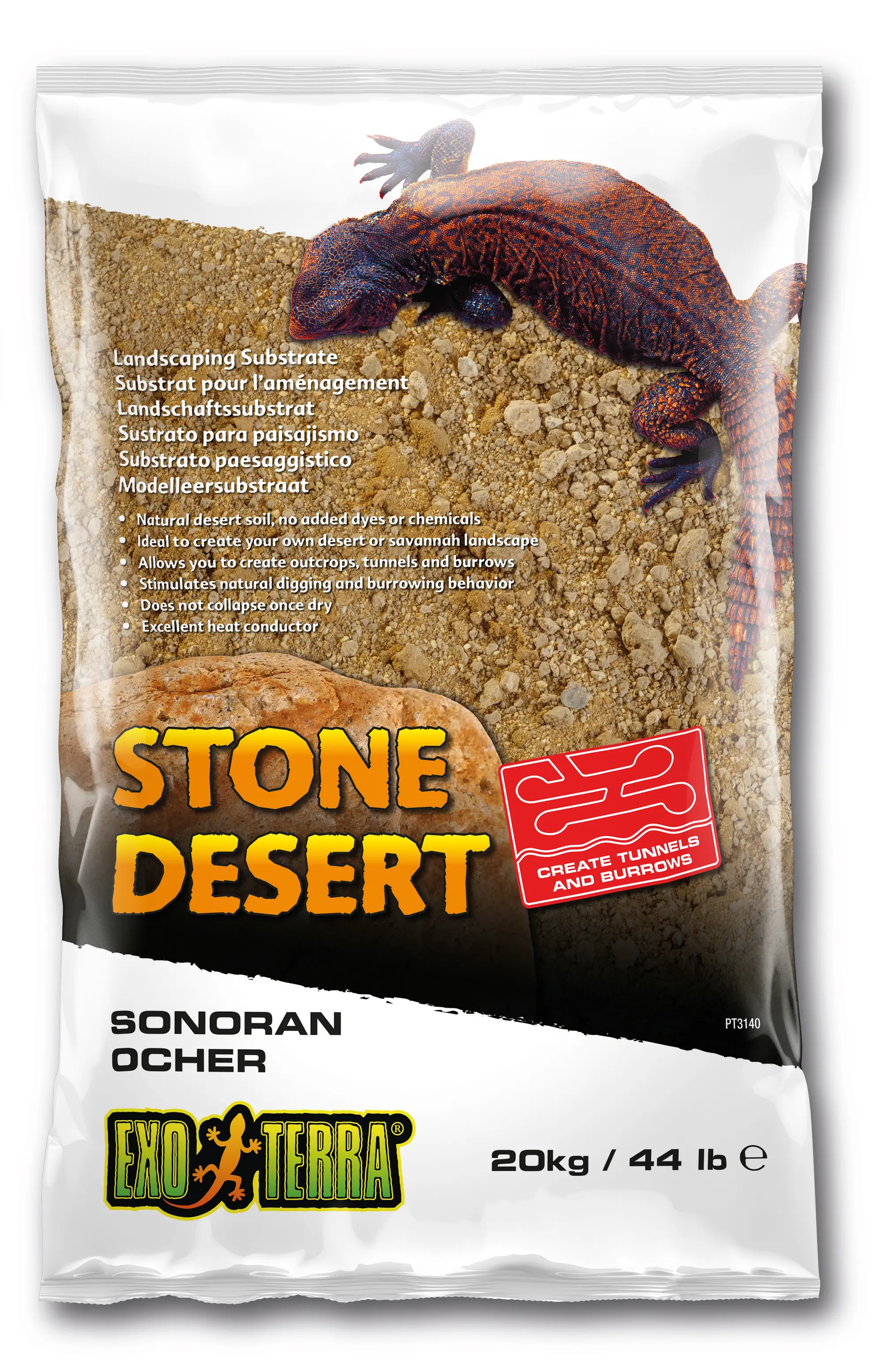 Exo Terra Sonoran Ocher Stone Desert 20kg
