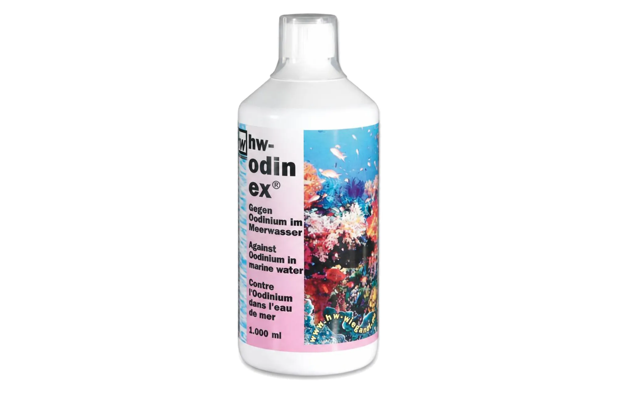 hw Wiegandt odinex Meerwasser 1000 ml – KI-generierte Abbildung aus Produktreferenz