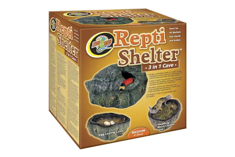 Zoomed Repti Shelter 3 in 1 Cave Medium, Terrarien-Höhle