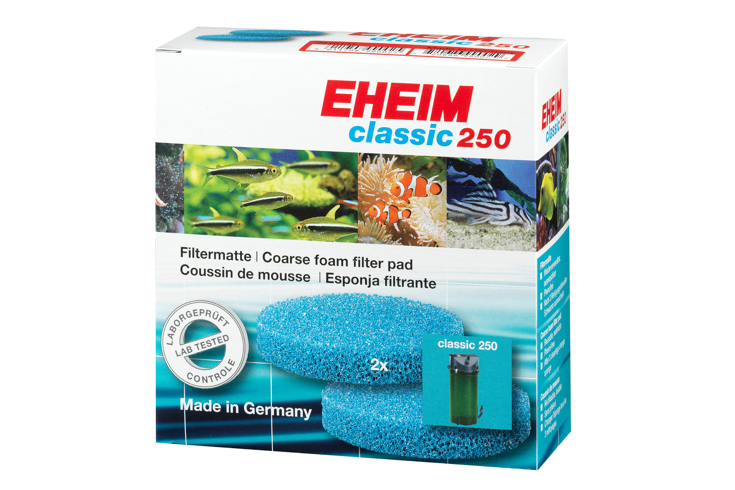 Eheim Filtermatten für Classic 250 (2213), 2 Stück
