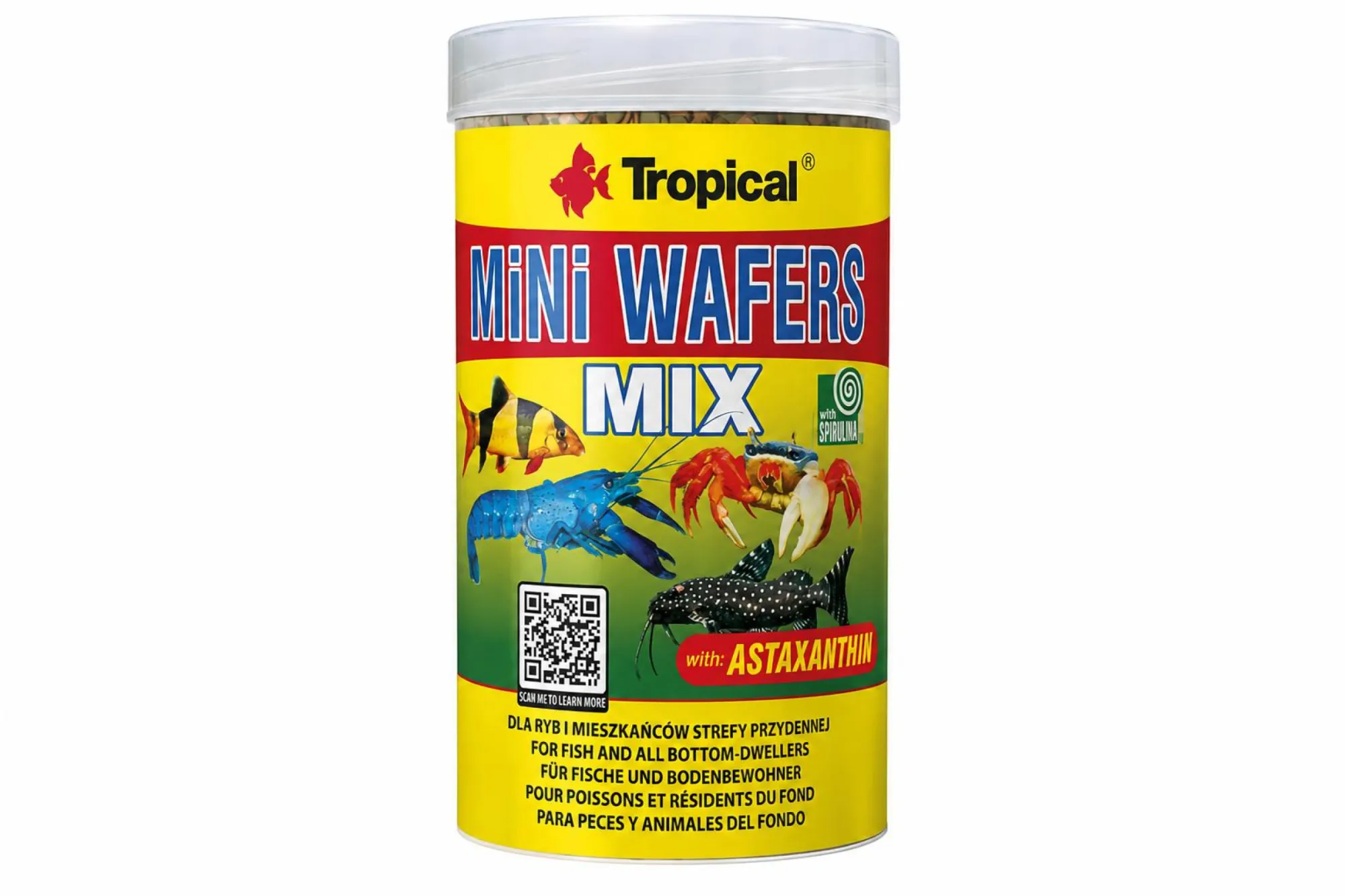 Tropical MINI WAFERS MIX 250 ml – KI-generierte Abbildung aus Produktreferenz