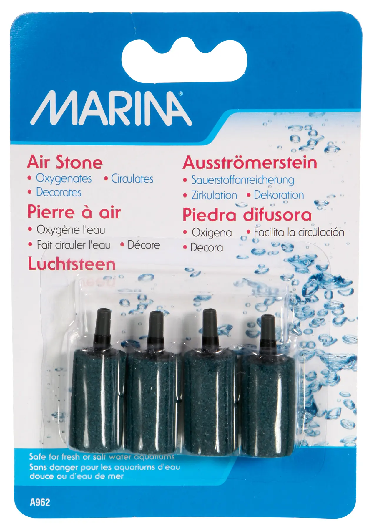 Marina Aqua Fizzzz Ausströmer-St. Zylinder 4er