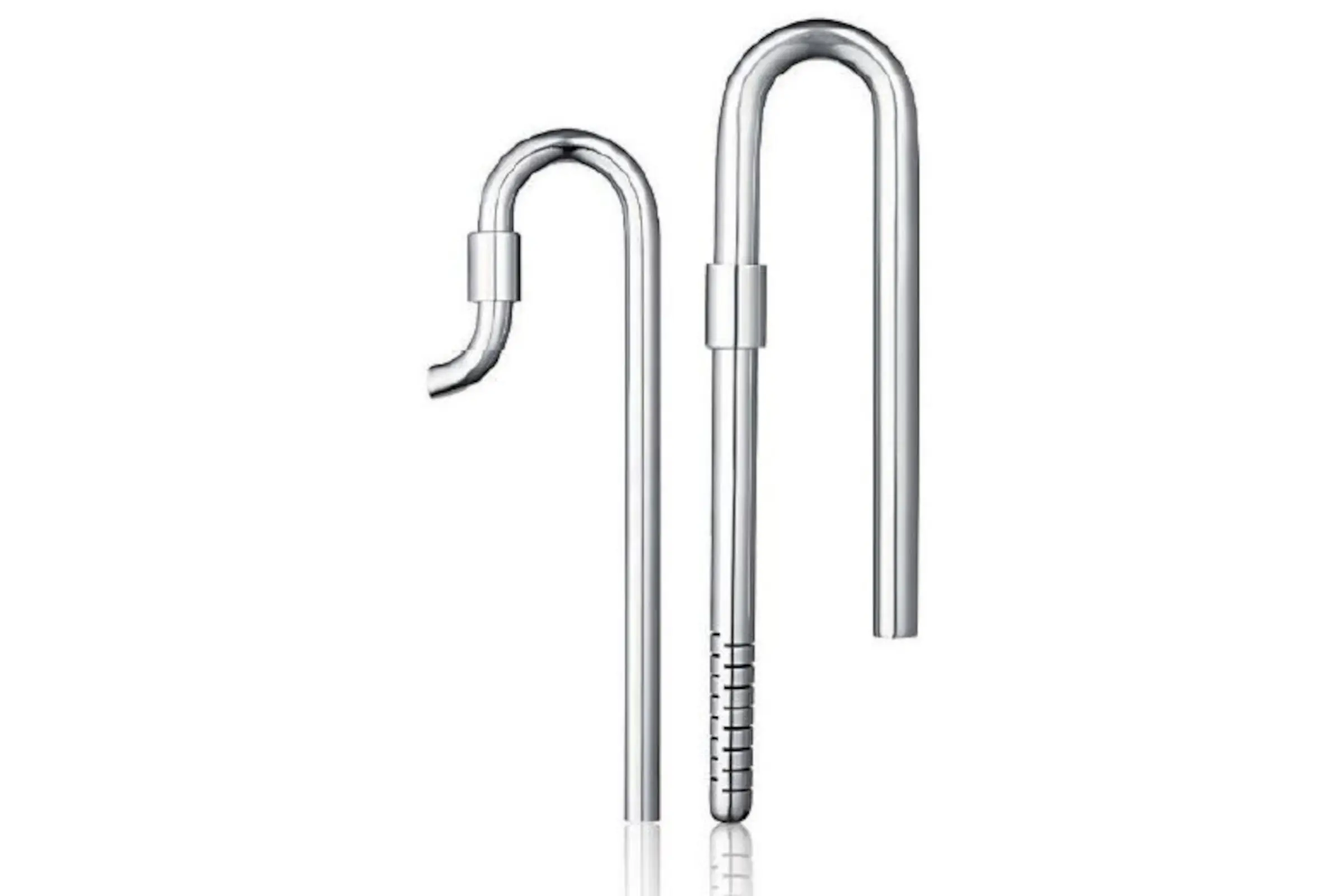 Chihiros Metall Ein- und Ausstrahlrohr ML (12/16 mm + 16/22 mm)