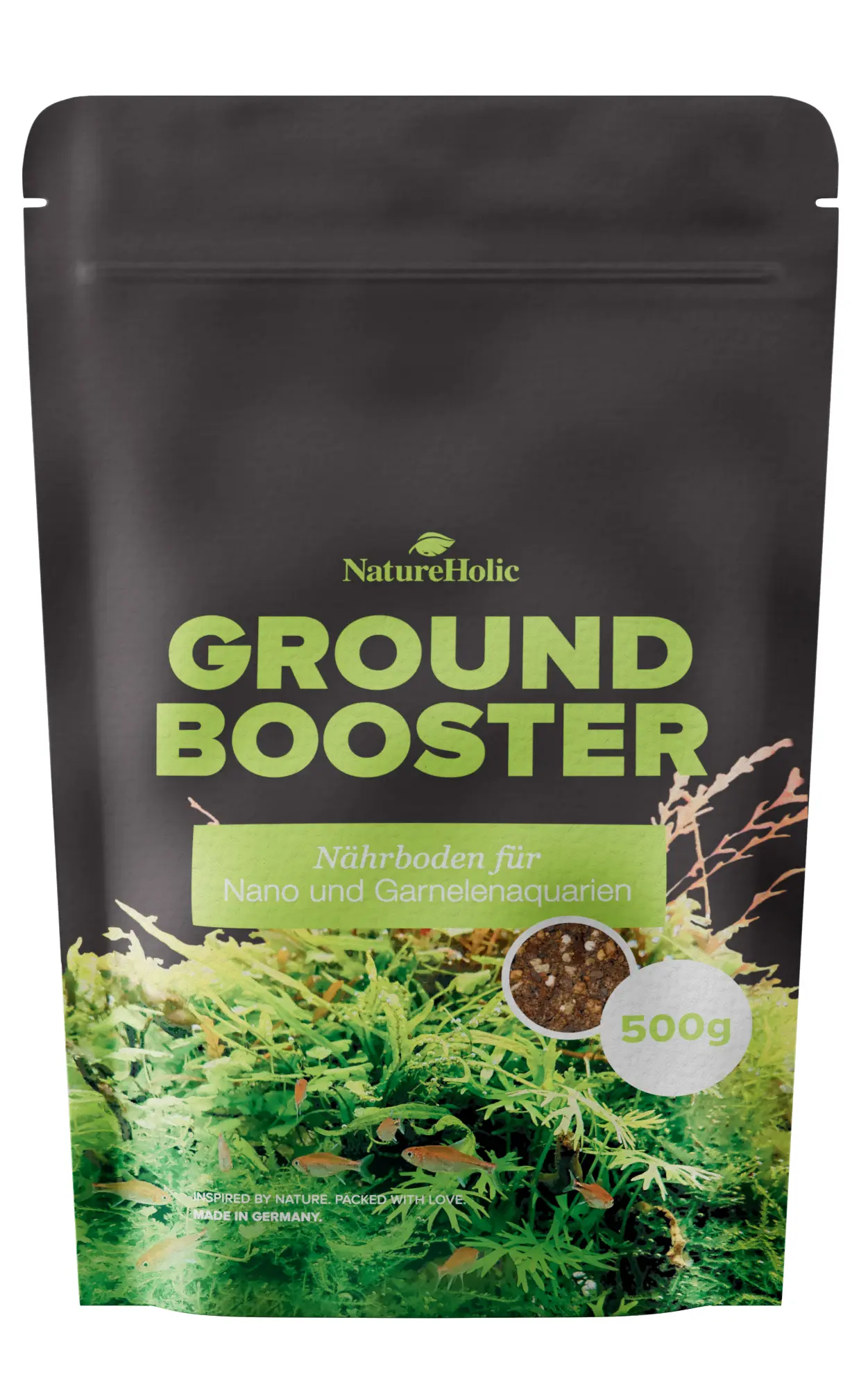 NatureHolic Ground Booster Nährboden für Nanoaquarien