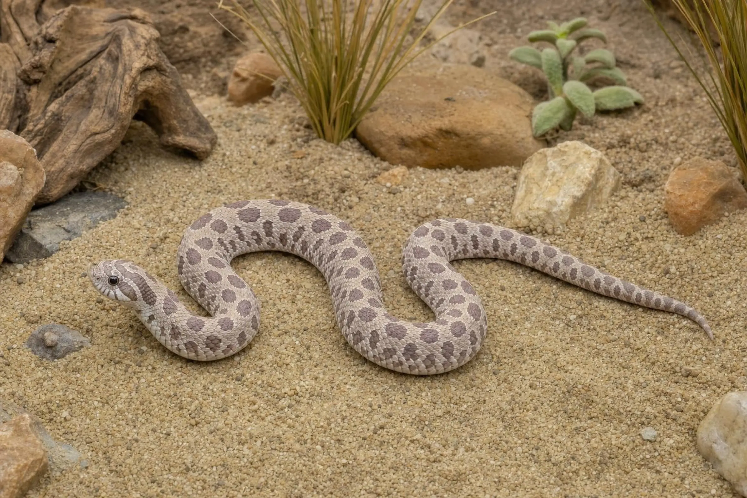 Westliche Hakennasennatter „Lavender Conda“, Nachzucht, Heterodon nasicus