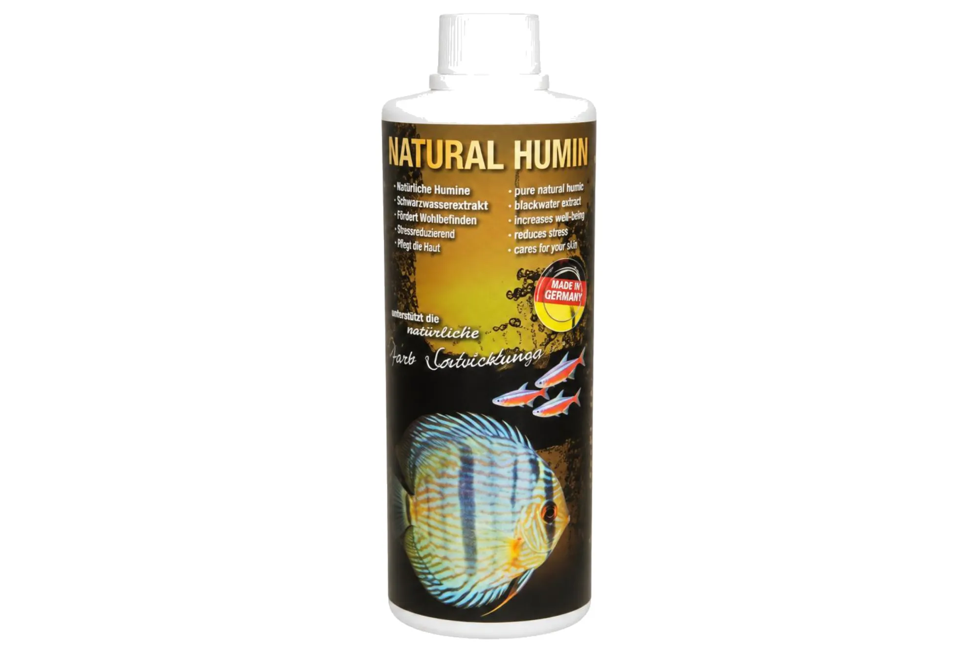 Discusfood Natural Humin 500 ml – KI-generierte Abbildung aus Produktreferenz