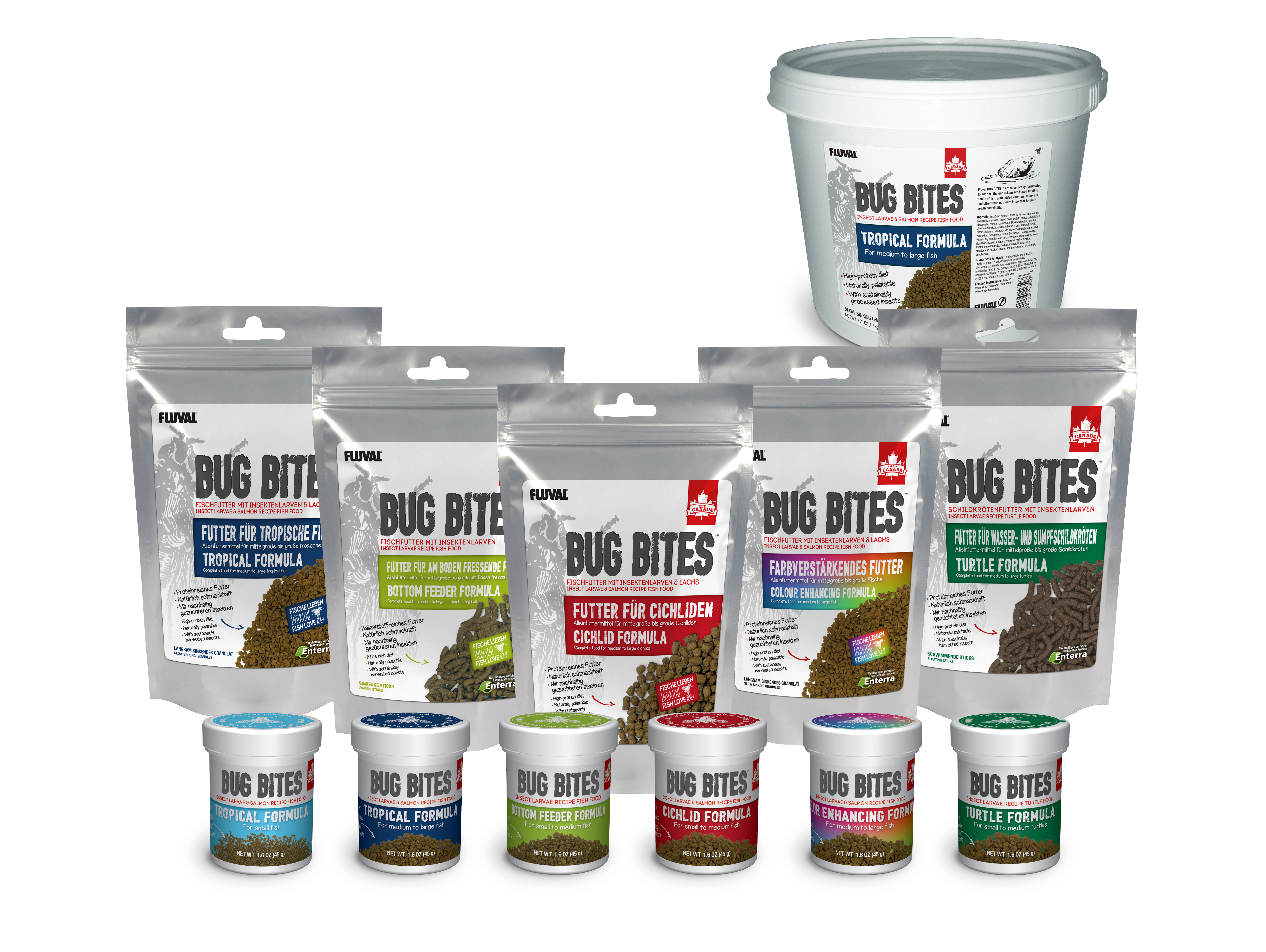 Fluval Bug Bites Tropische Fische S-L 45g