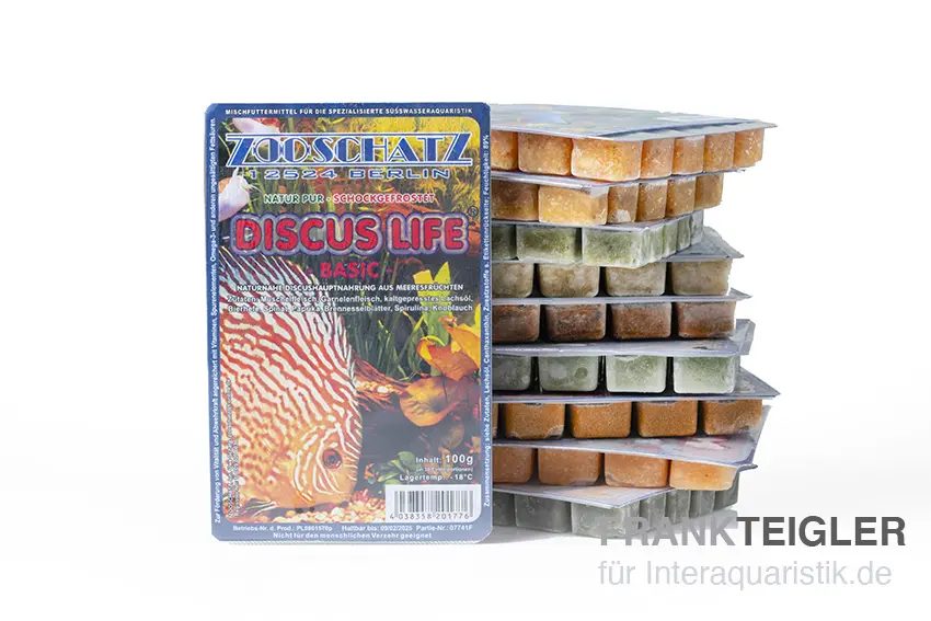 Frostfutter Aquaristik - verschiedene Sorten (10 Tafeln o. 1 kg Mindestabnahme)