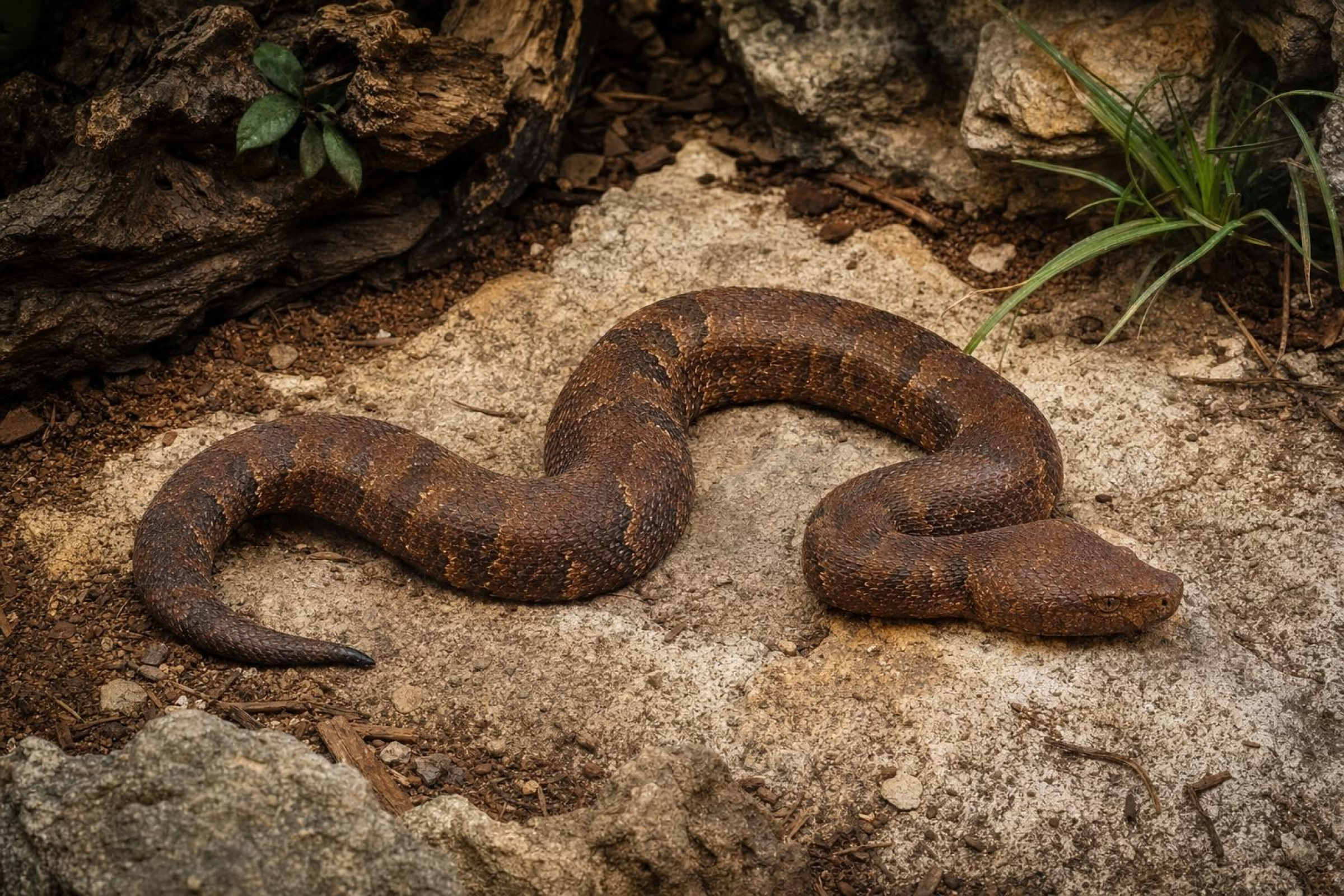 Neuguinea-Bodenboa, Candoia aspera