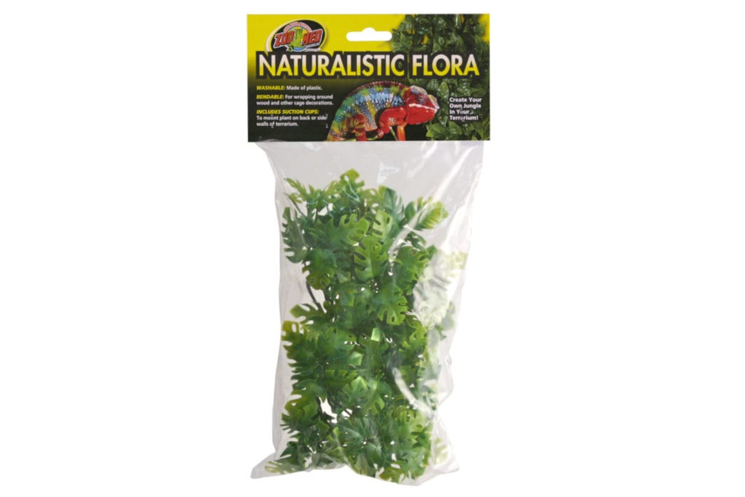 Zoomed Small Amazonia Phyllo Kunststoffpflanze, 36 cm