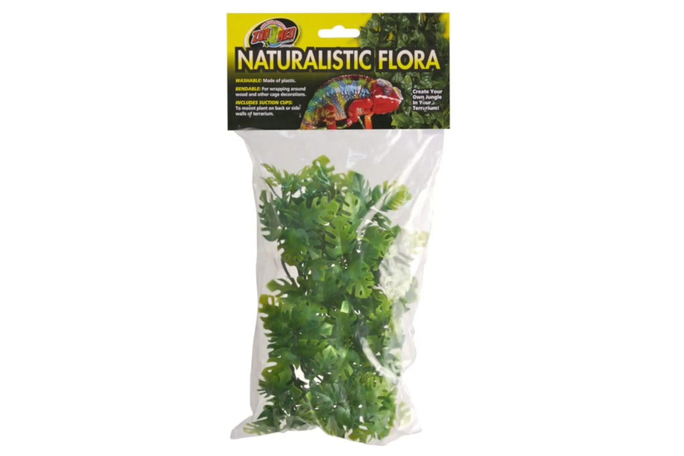 Zoomed Small Amazonia Phyllo Kunststoffpflanze, 36 cm