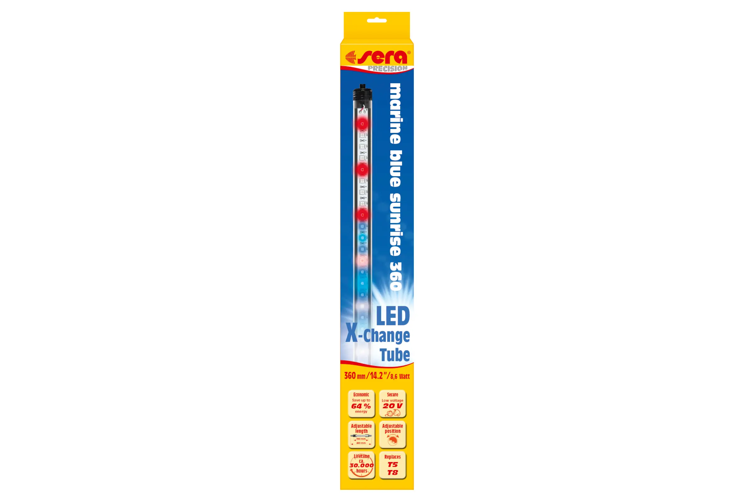Sera LED X-Change Tube LED marin blue sunrise, in 6 Längen