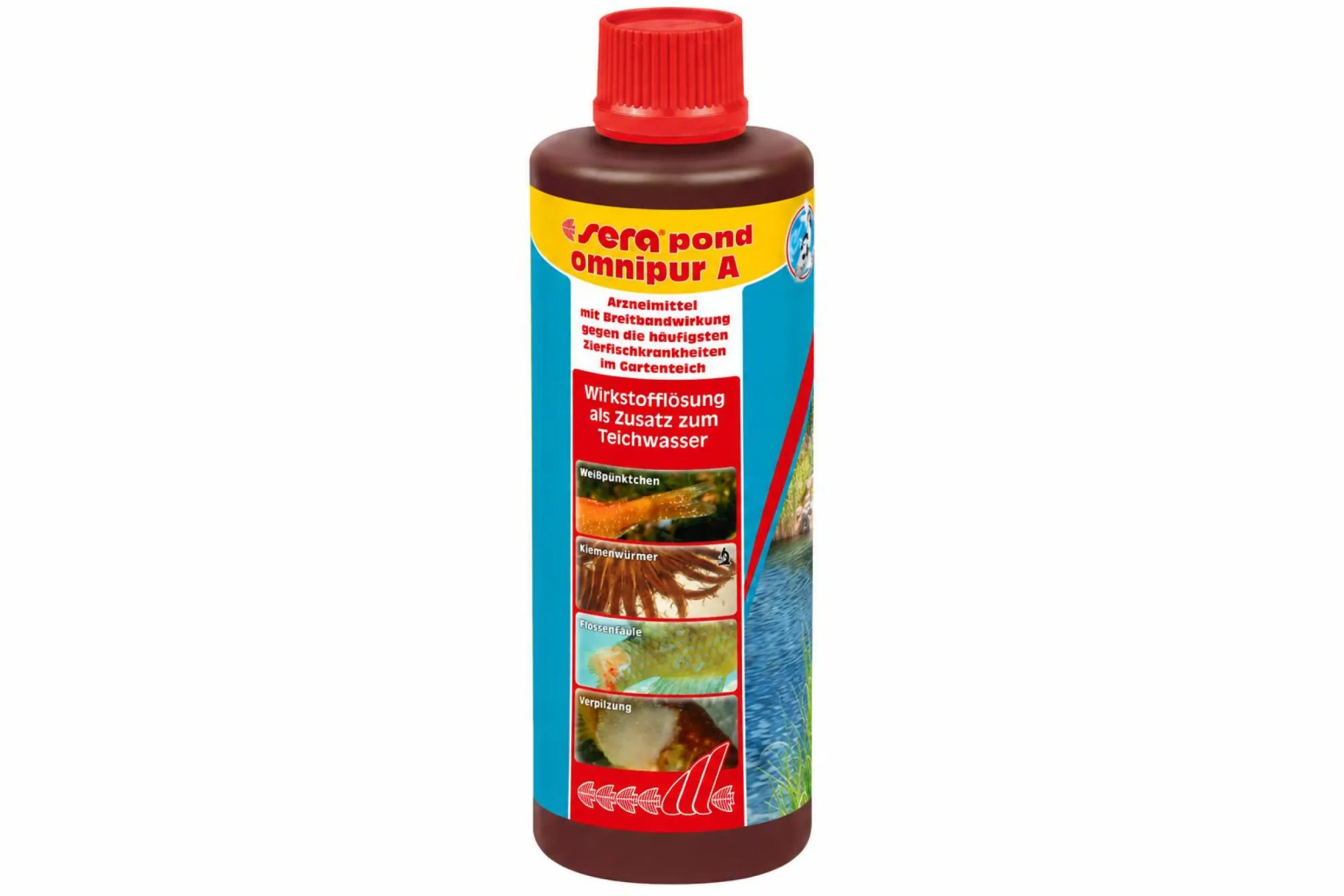 sera pond omnipur A 250 ml – KI-generierte Abbildung aus Produktreferenz