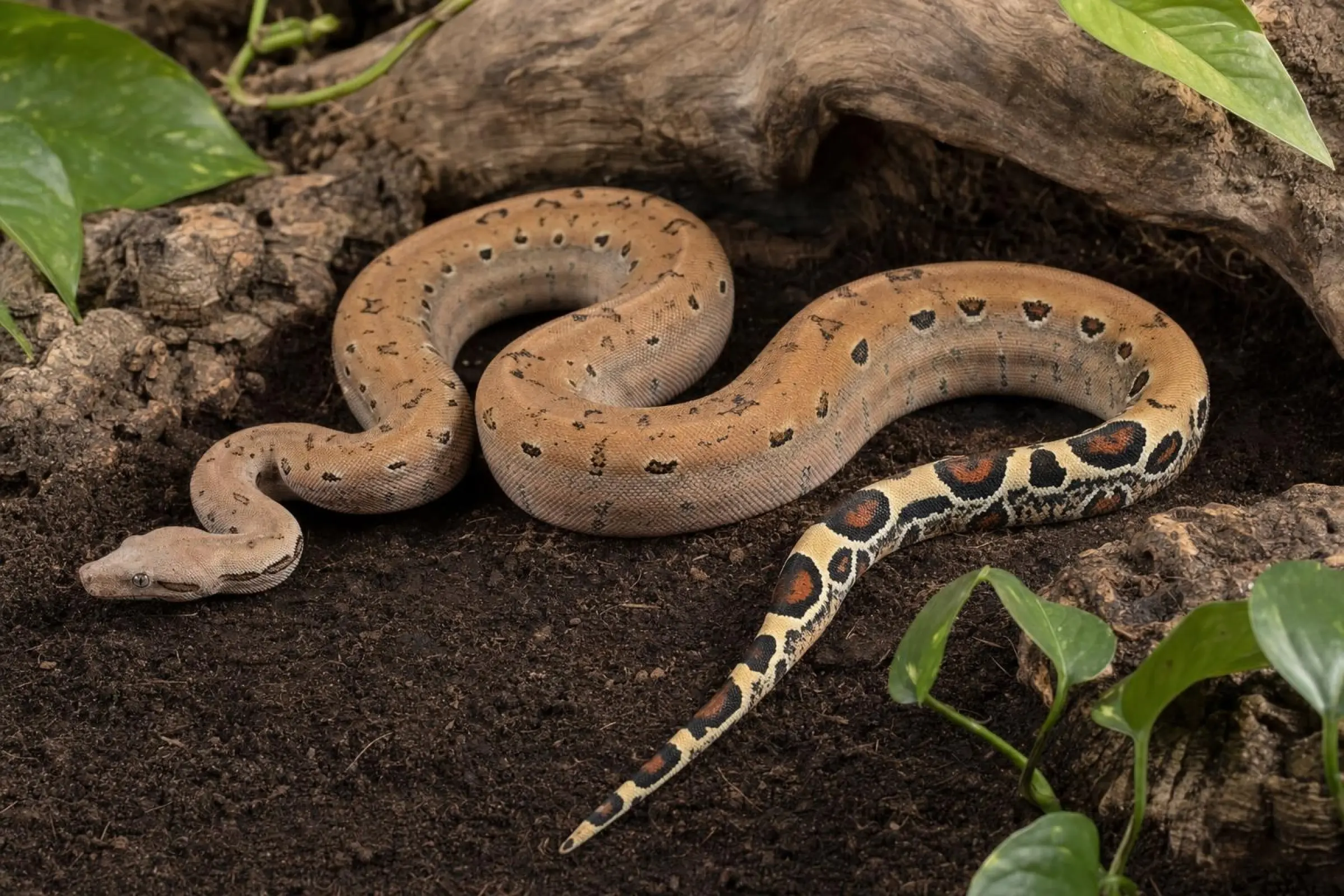 Scoria-Abgottschlange, NZ 25, Boa constrictor