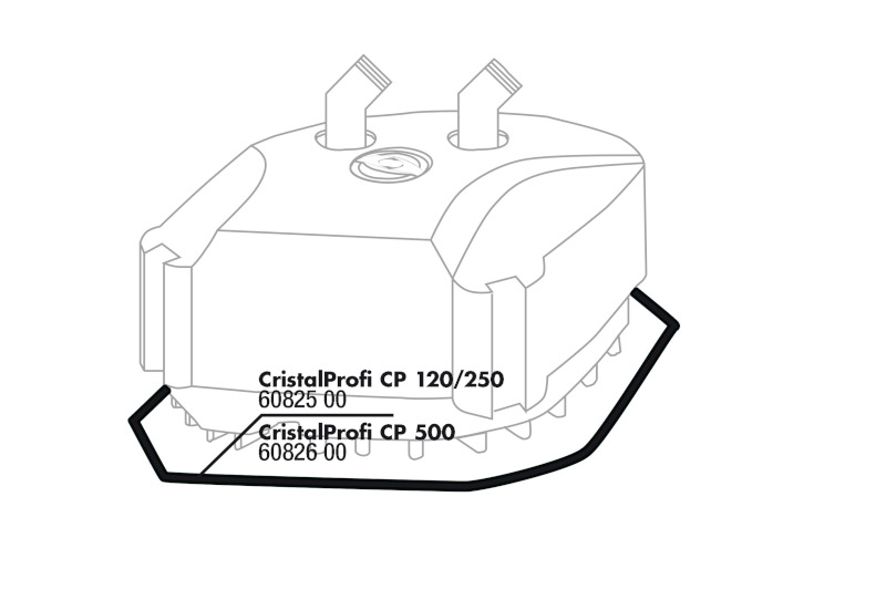 JBL CristalProfi 120/250 Dichtung Pumpenkopf