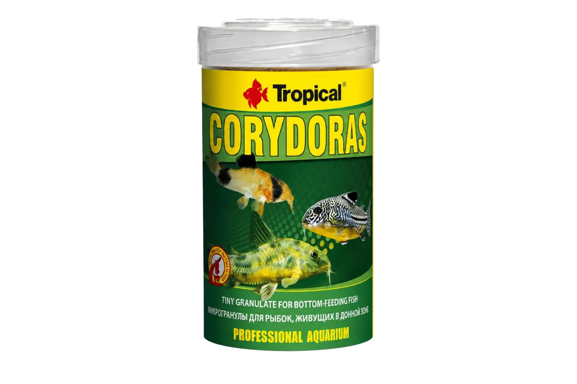 Tropical Corydoras Granulat 100 ml – KI-generierte Abbildung aus Produktreferenz