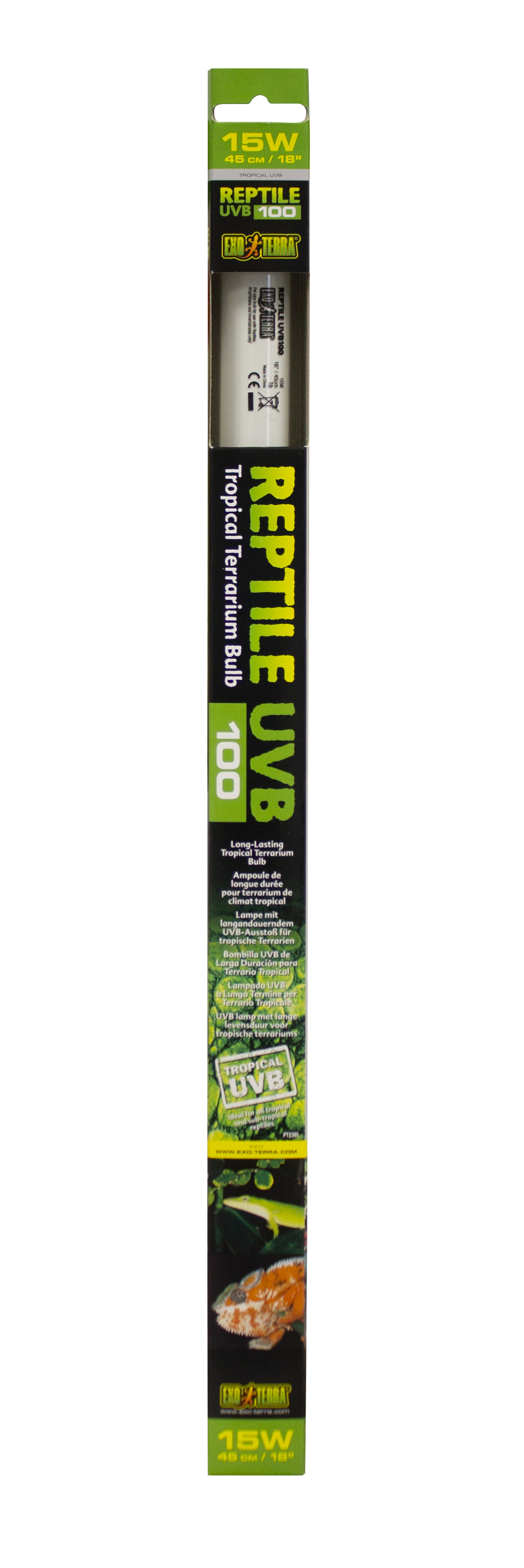 Exo Terra Reptile UVB100 T8 15W