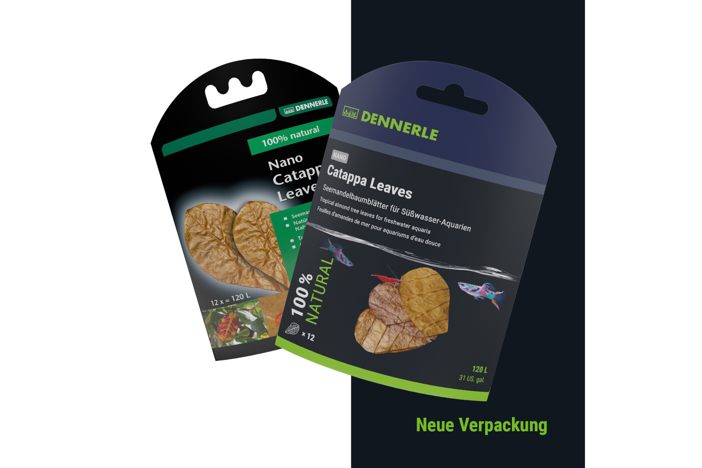 Dennerle Nano Catappa Leaves, Seemandelbaumblätter, 12 St.