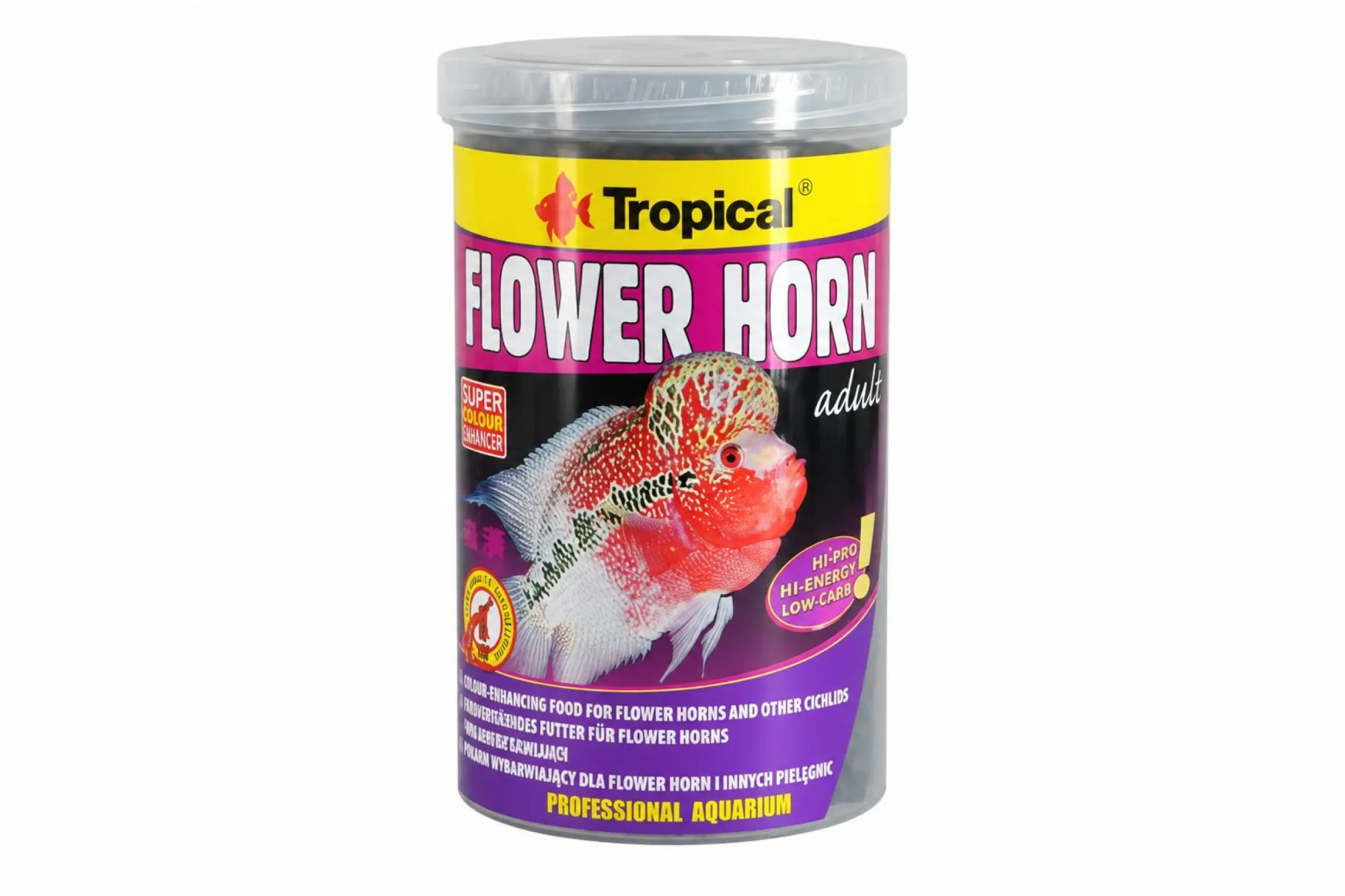 Tropical FLOWER HORN ADULT 1000 ml – KI-generierte Abbildung aus Produktreferenz