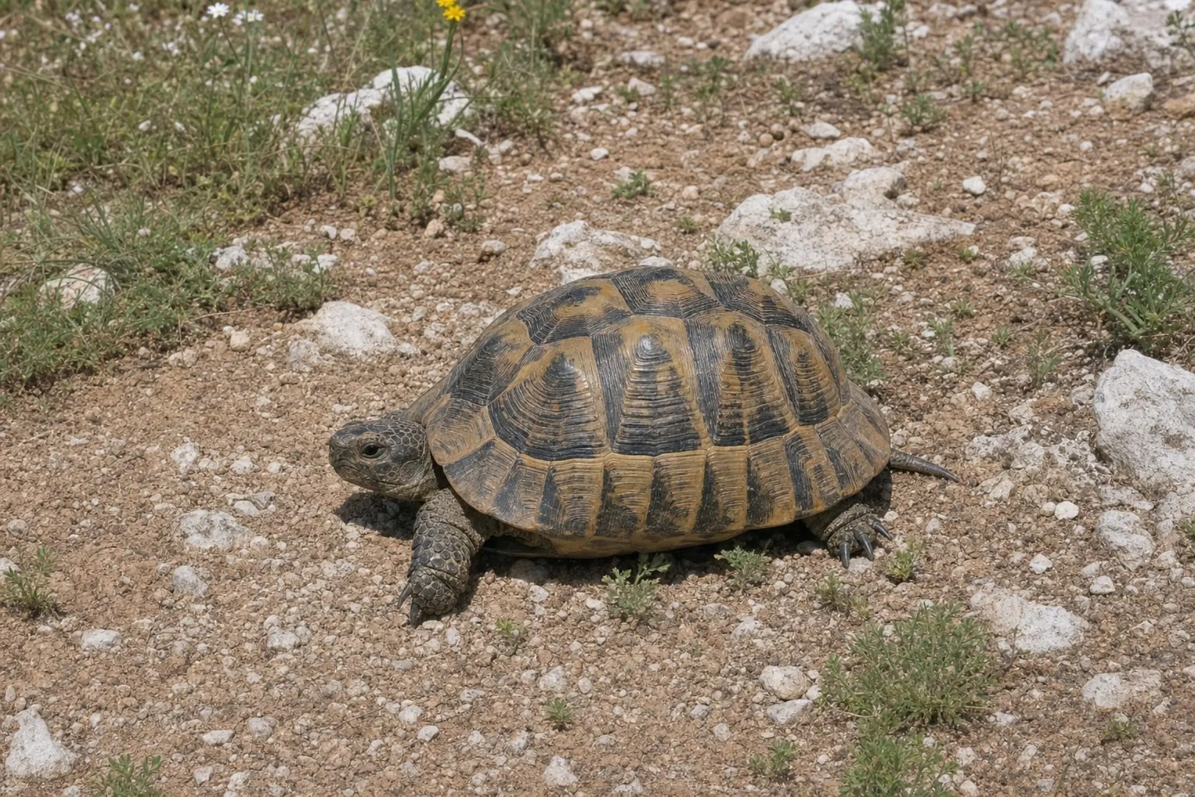 Maurische Landschildkröte, Testudo graeca