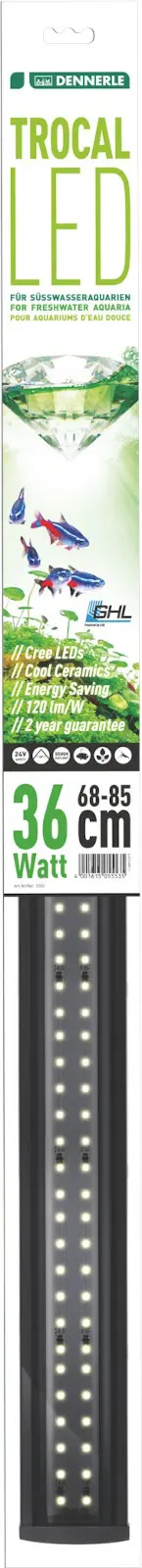 Dennerle Trocal LED 70, für 68-85 cm, LED Stripe inkl. Reflektor (Auslaufartikel)