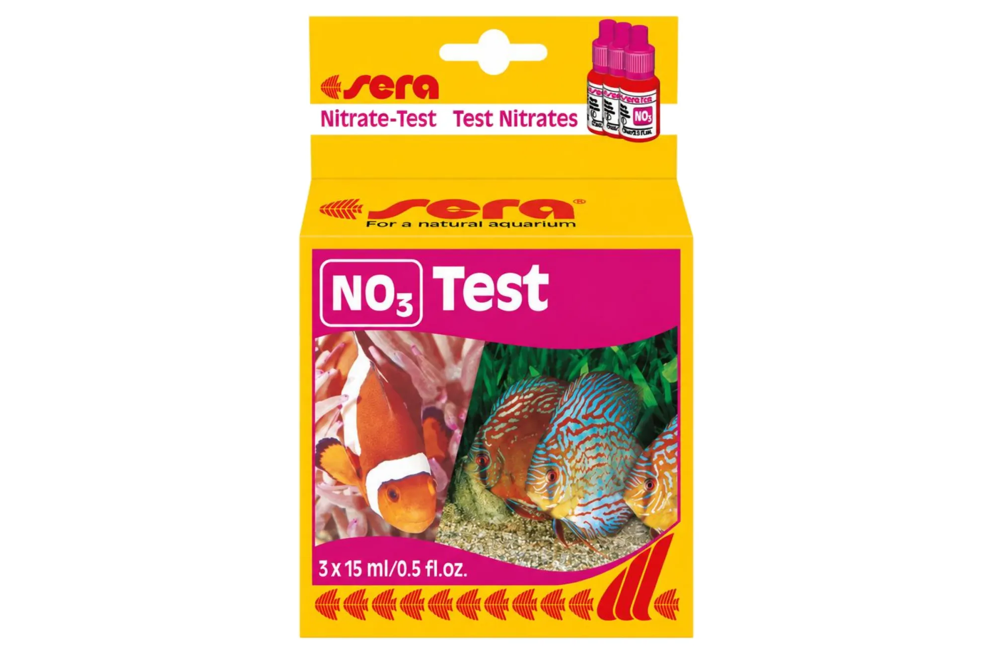 Sera NO3-Test (Nitrat) 15 ml – KI-generierte Abbildung aus Produktreferenz