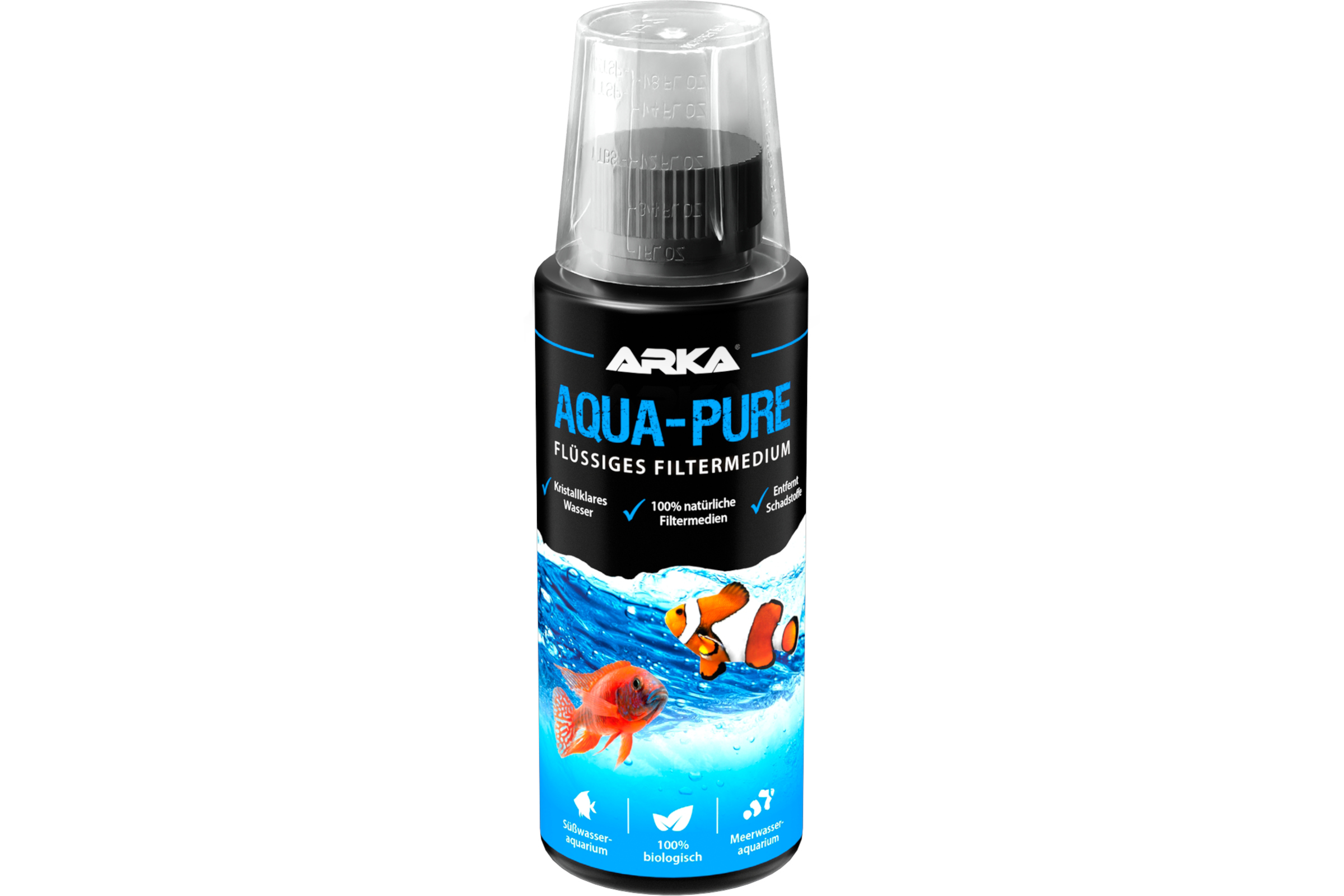 ARKA Aqua Pure, Flüssiges Filtermedium, 118 ml