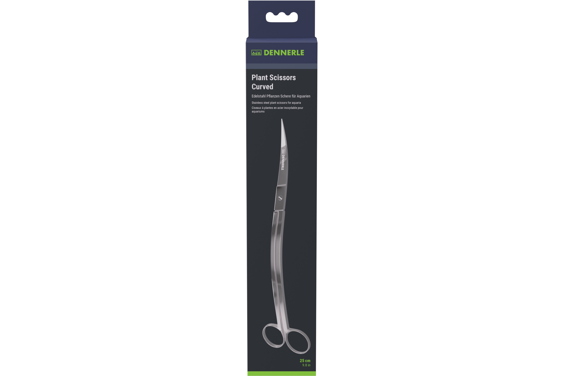 Dennerle Plant Scissors Curved (25 cm), Pflanzenschere gebogen