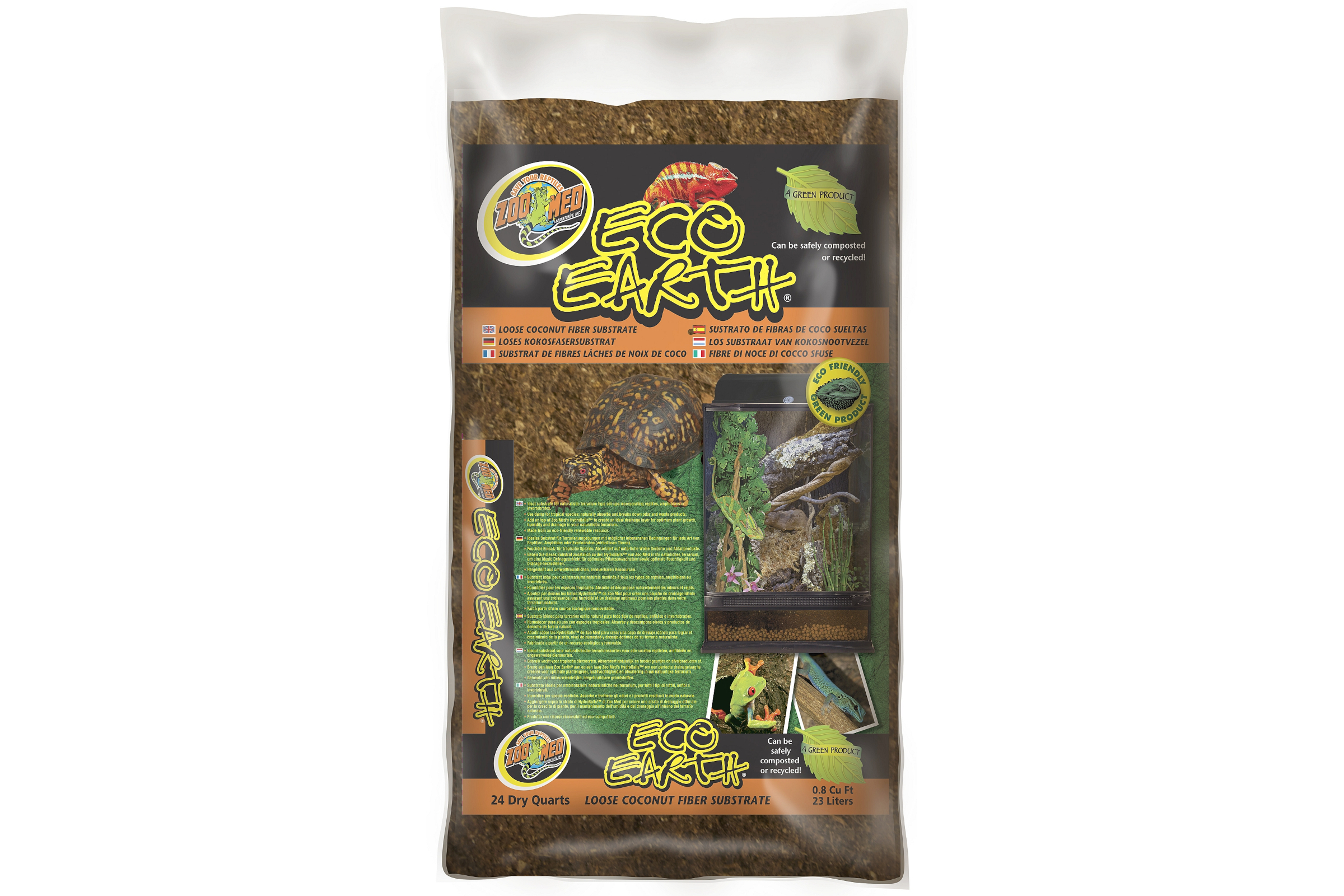 Zoomed Eco Earth Lose, Kokosnuss-Substrat, 26,4 L