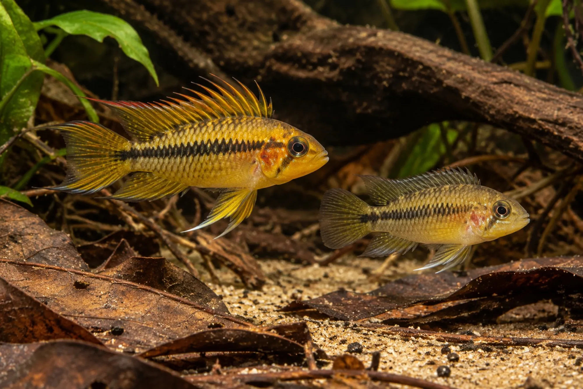 Goldener Villavicencio-Zwergbuntbarsch, Apistogramma macmasteri