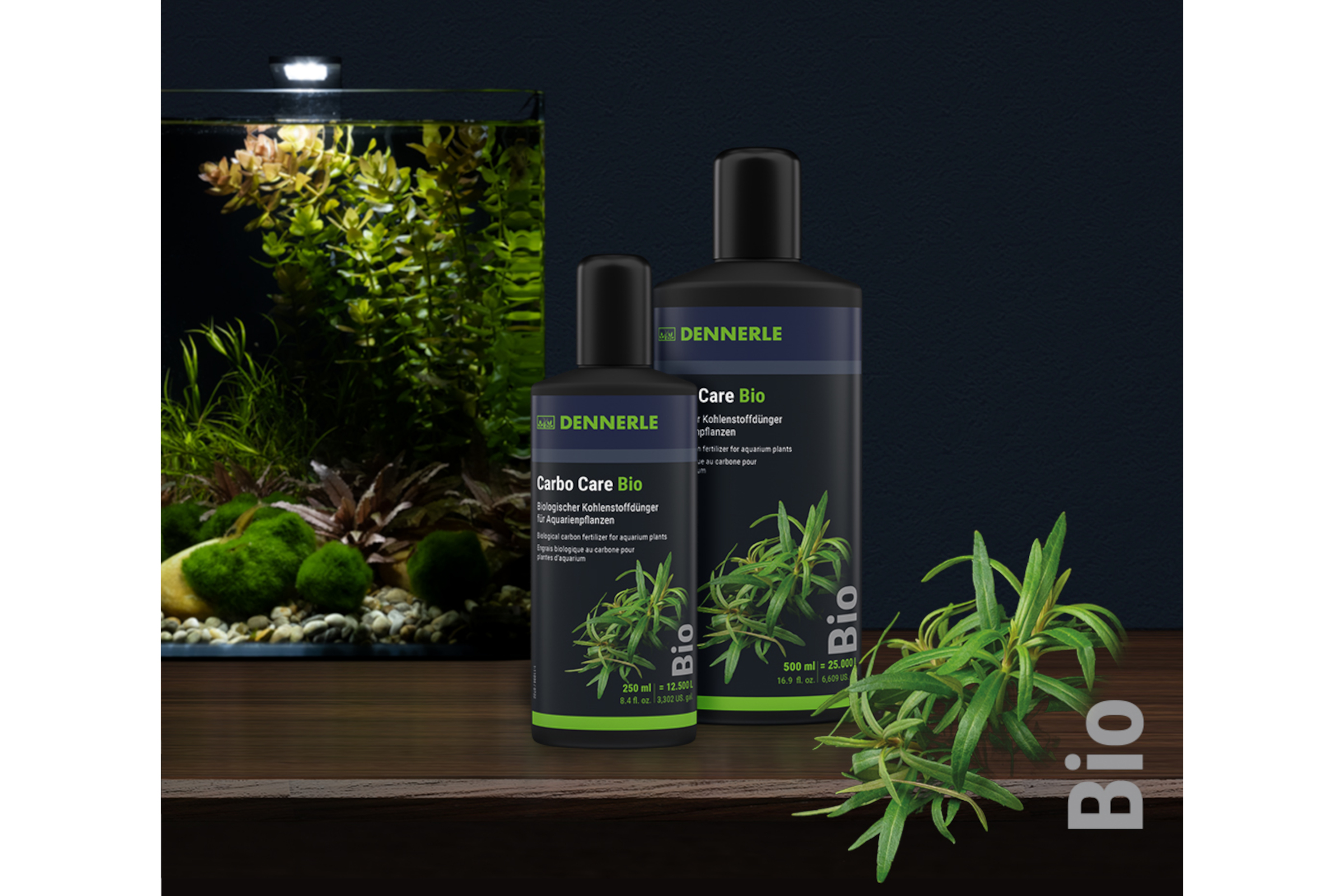 Dennerle Carbo Care Bio, 250 und 500 ml