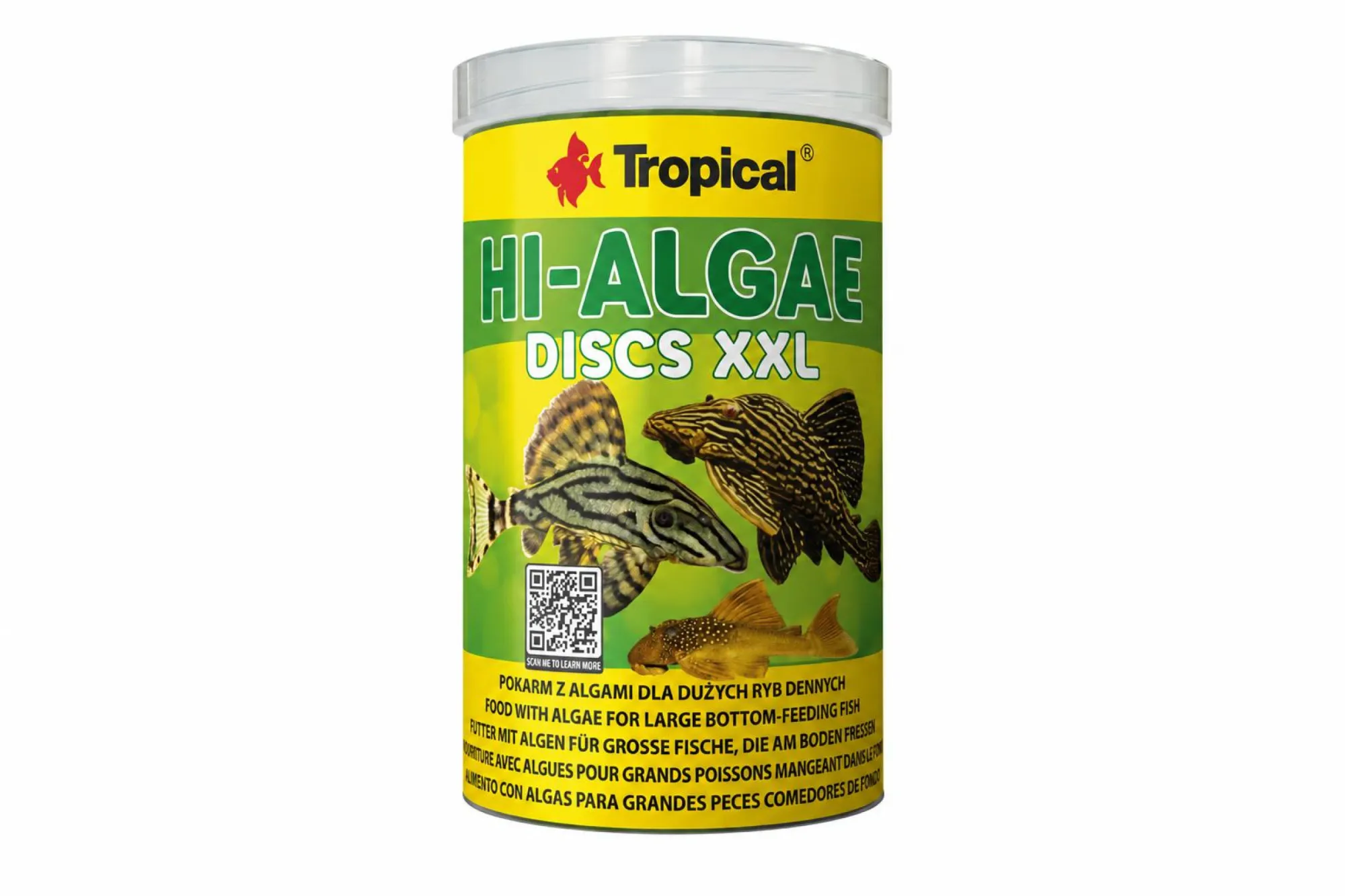 Tropical HI-ALGAE Discs XXL 1000 ml – KI-generierte Abbildung aus Produktreferenz