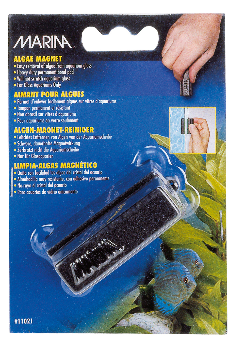 Marina Algenmagnet-Reiniger klein