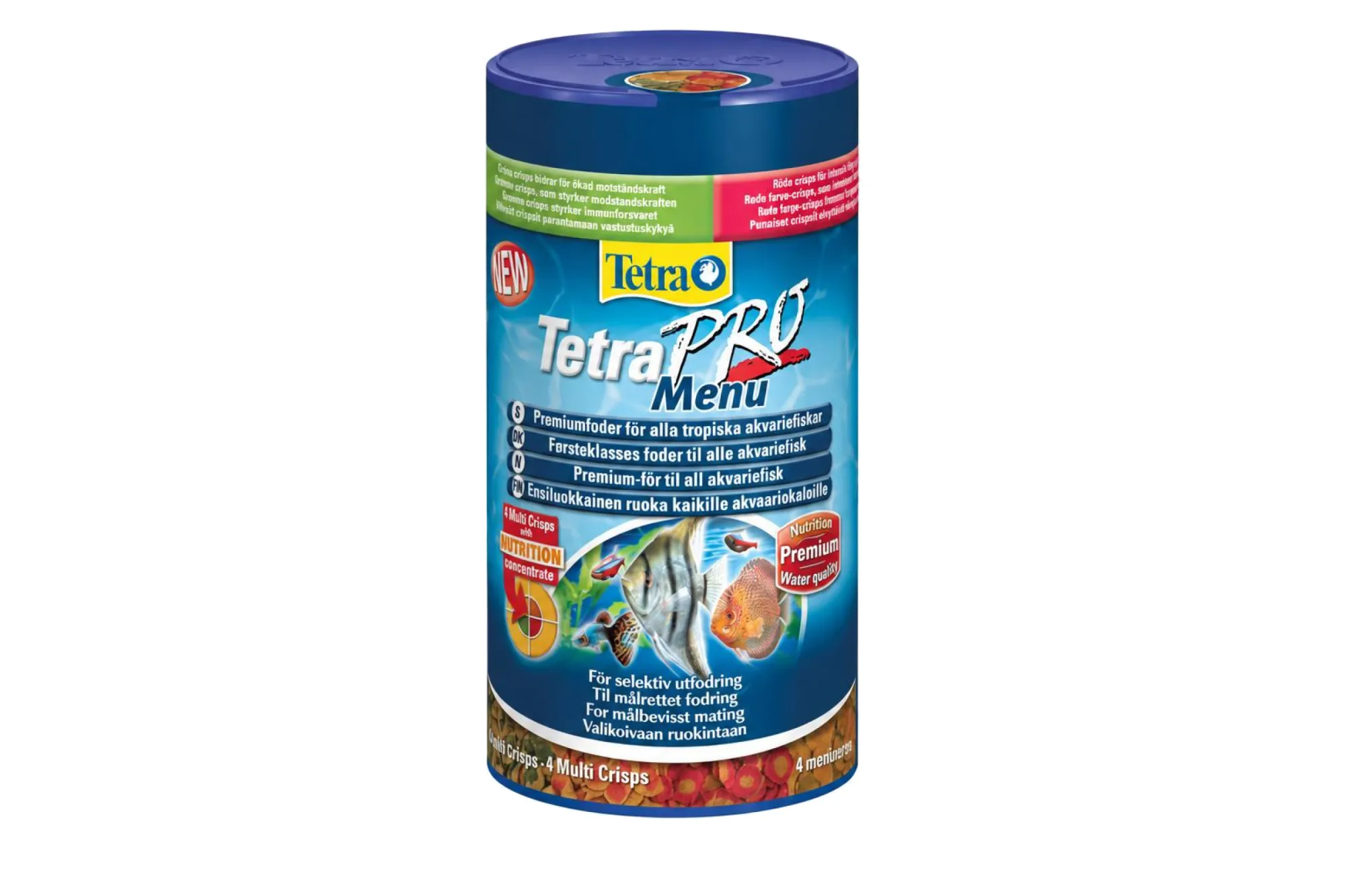 TetraPRO Menu 250 ml – KI-generierte Abbildung aus Produktreferenz