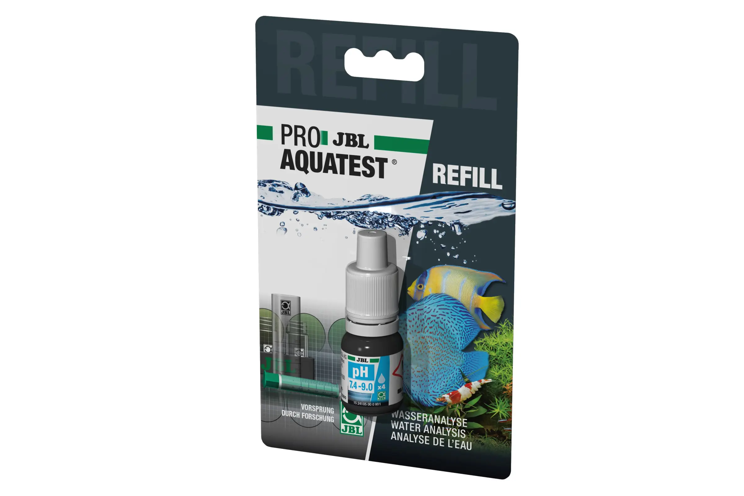 JBL PROAQUATEST pH 7.4-9.0 REFILL – JBL-Herstellerbild