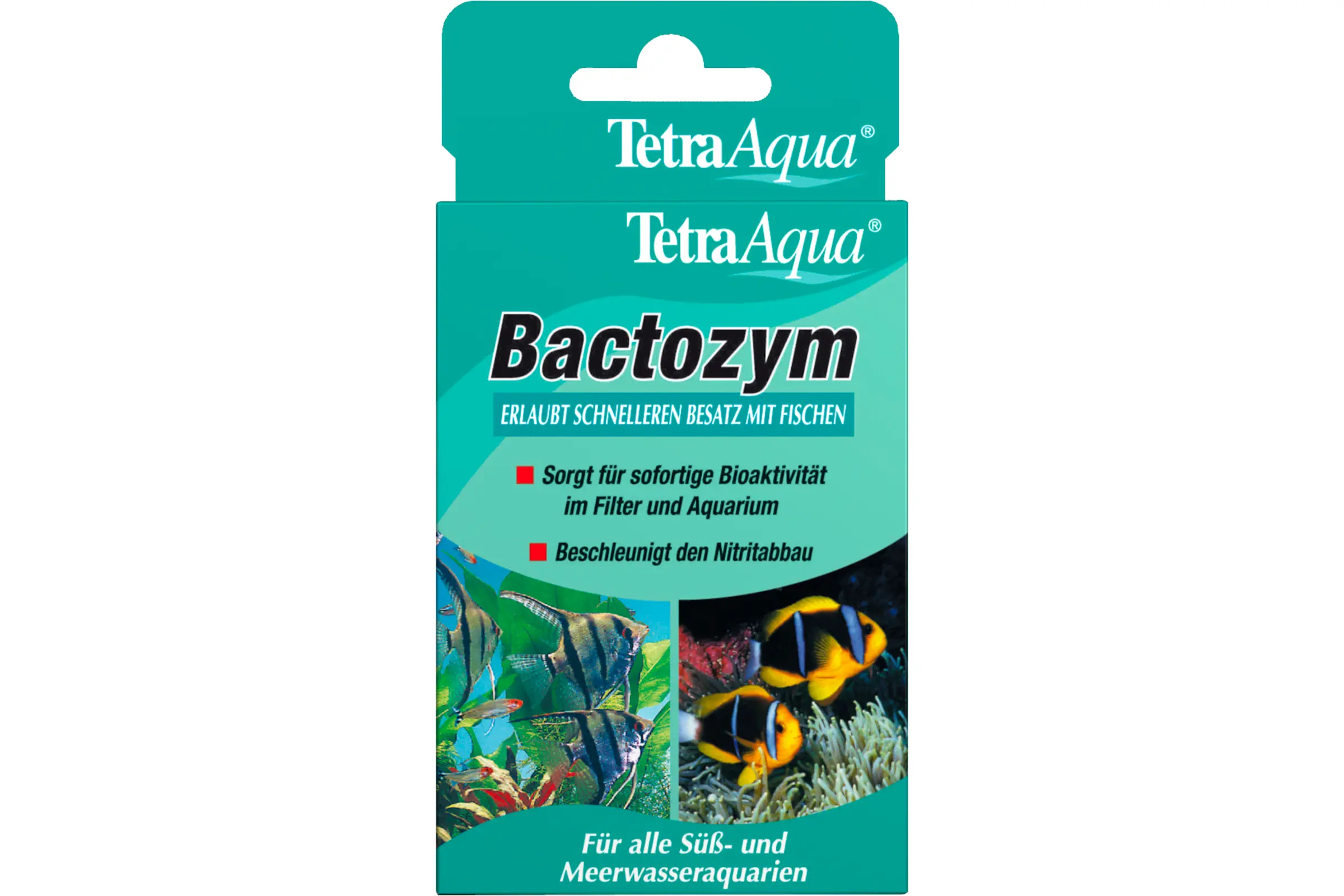 TetraAqua Bactozym, Filterstarter-Kapseln, 10 Kapseln