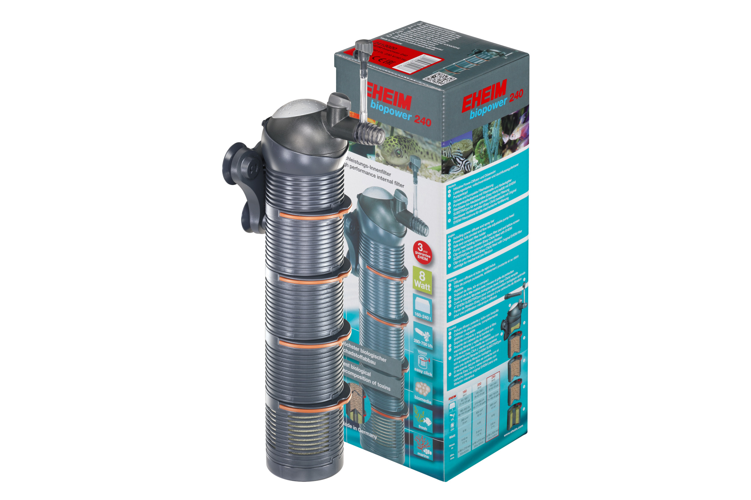 Eheim biopower 240, Innenfilter