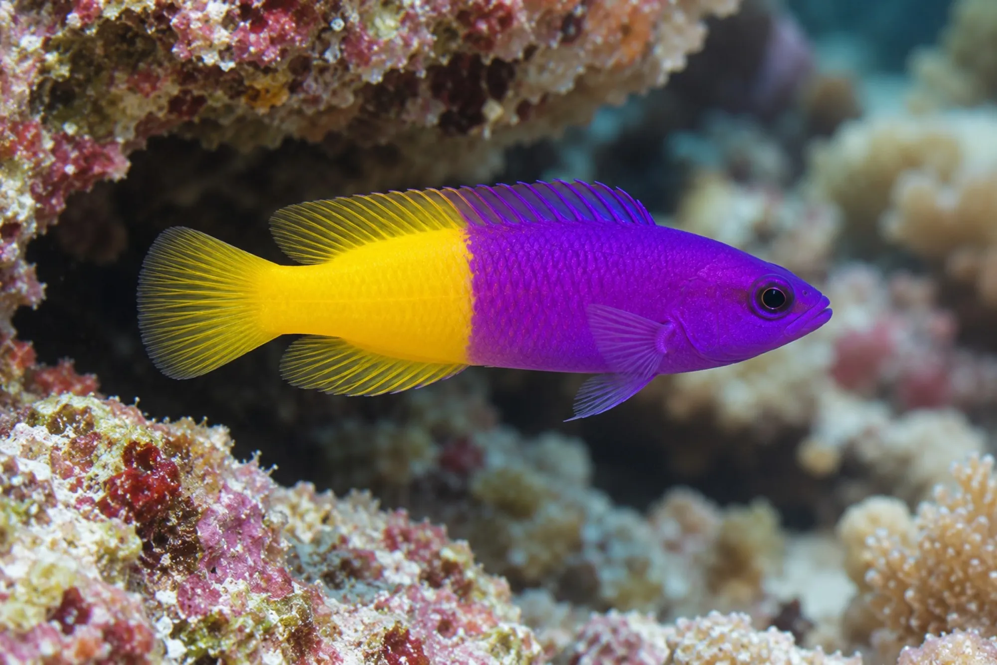 Nymphen Zwergbarsch, Pictichromis paccagnellae