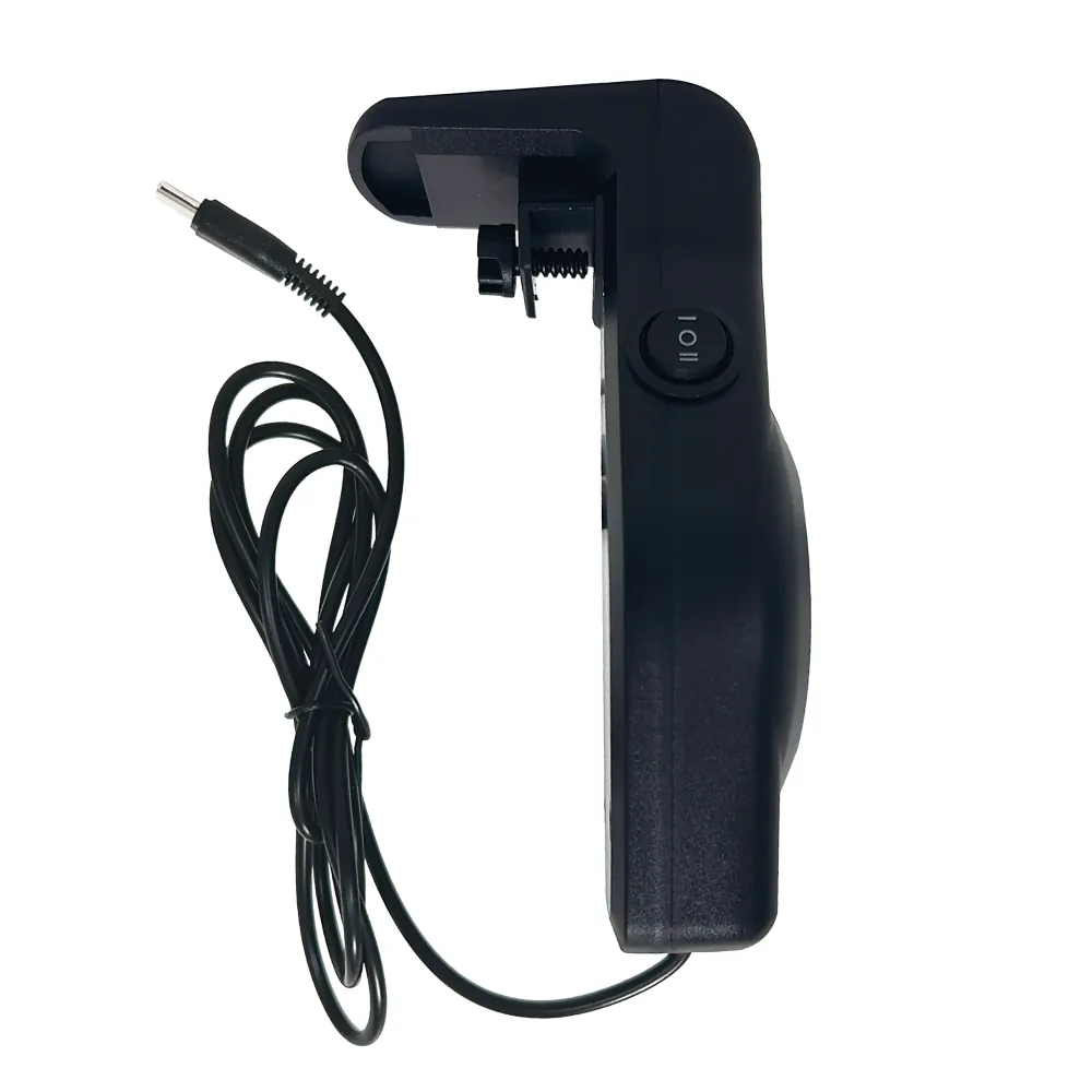 Hobby Aqua Cooler V1, schwarzer clip-on Aquarium-Kühlventilator mit Ein-/Ausschalter und USB‑C-Kabel, zur Verdunstungskühlung für Aquarien 10–50 Liter